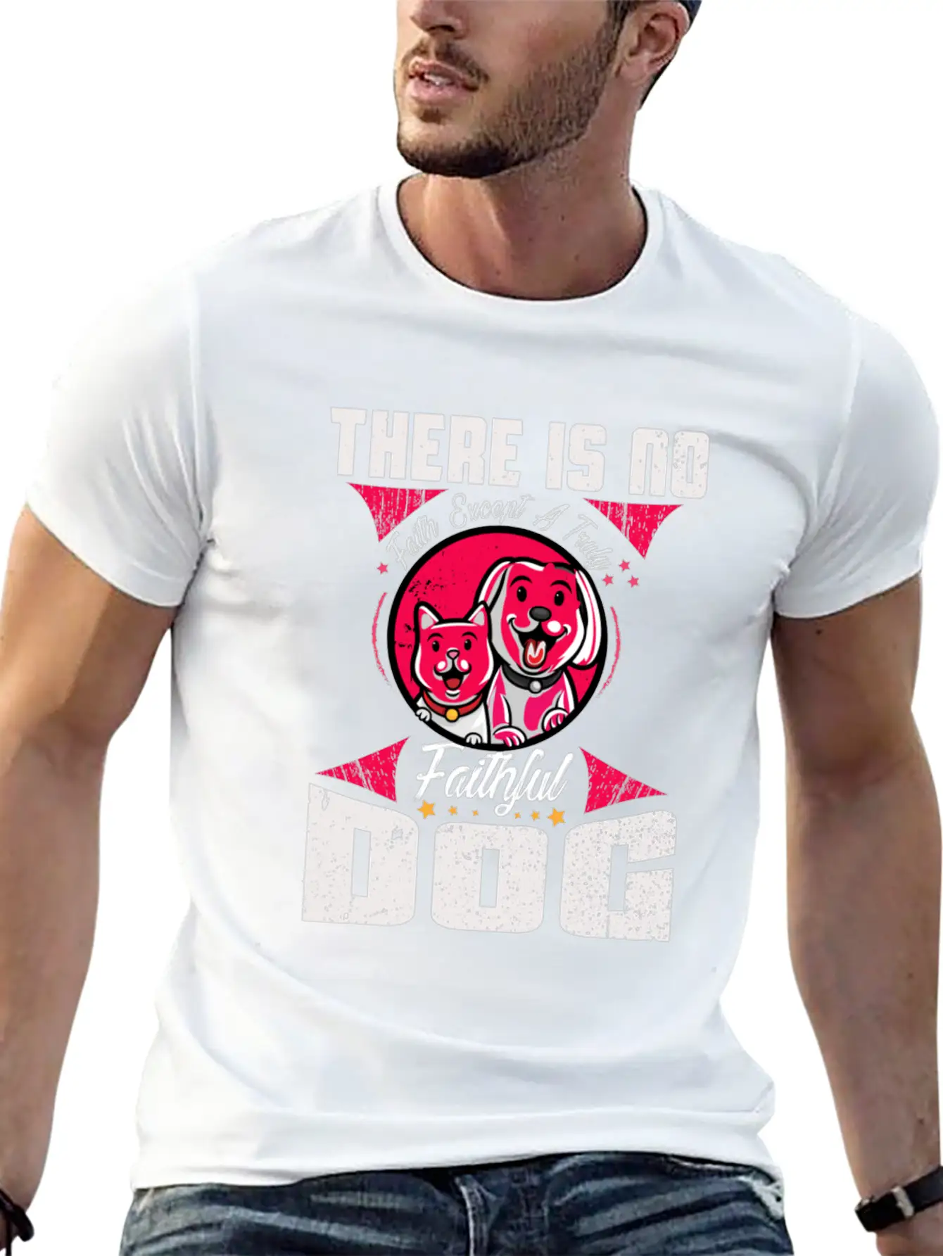 There Is No DOG Stylish Everyday T-Shirt – Unisex Basic Cotton Tee