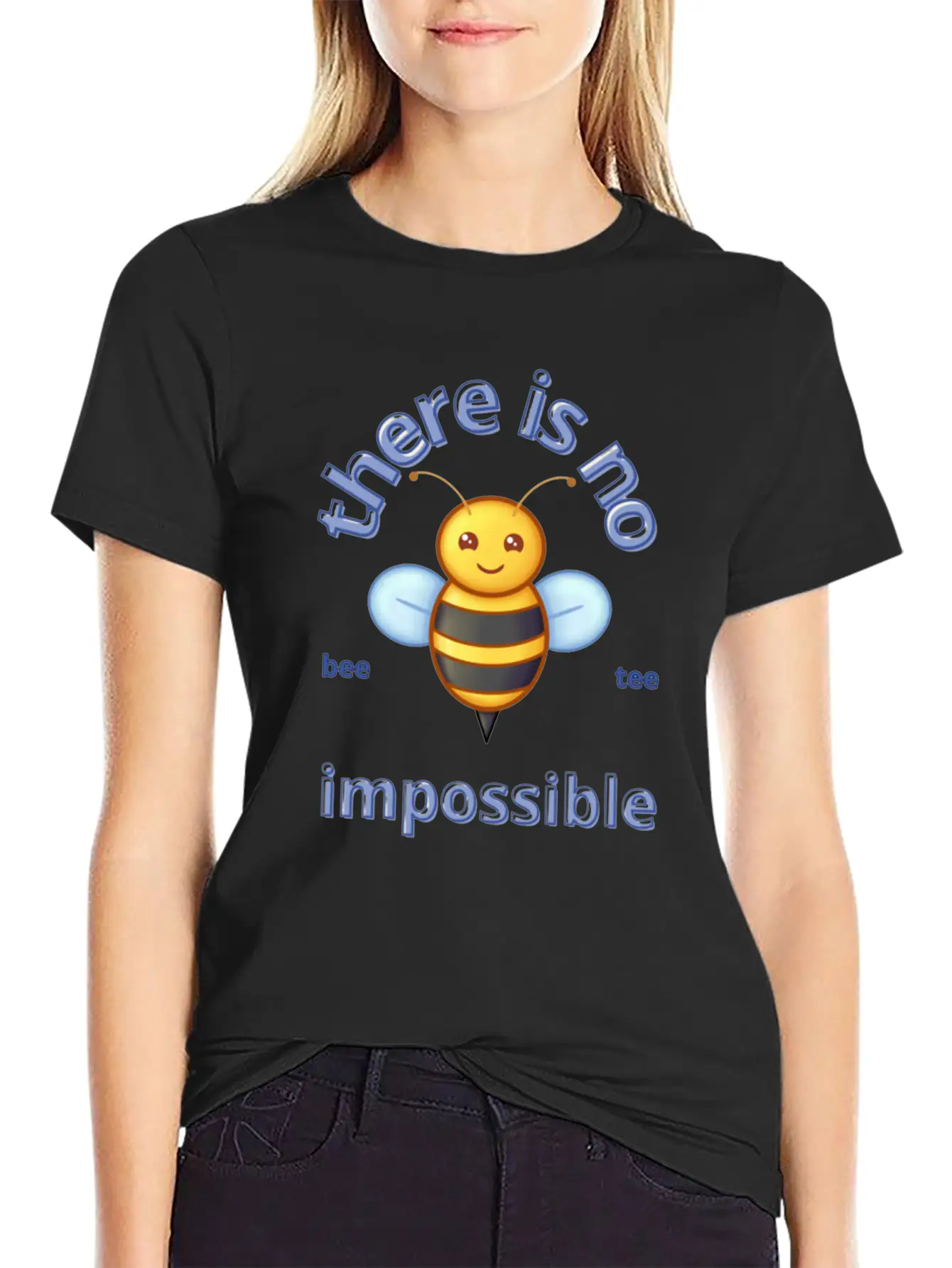There Is No Impossible Unisex Casual T-Shirt – Clean Design For Daily Comfort