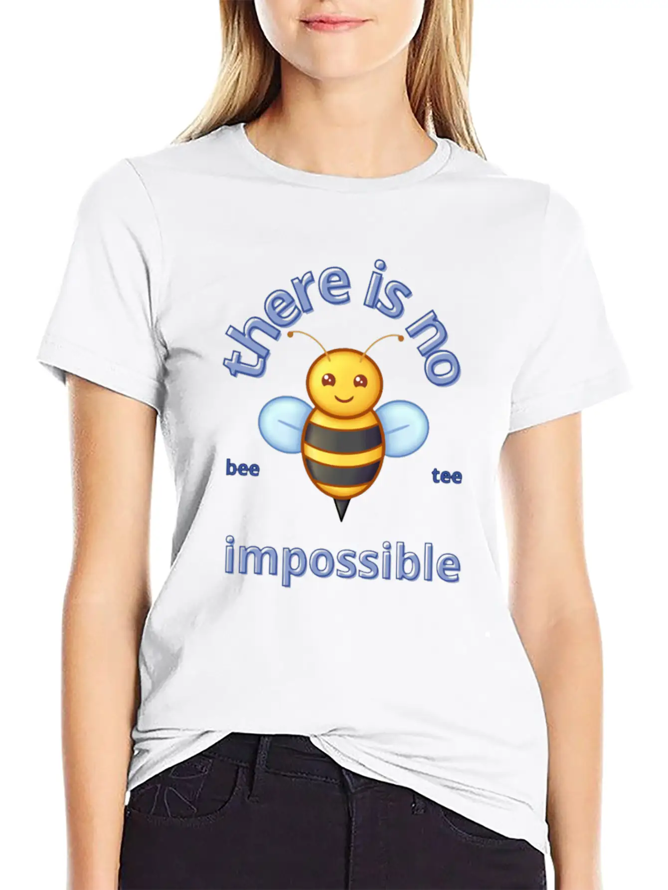 There Is No Impossible Unisex Casual T-Shirt – Clean Design For Daily Comfort