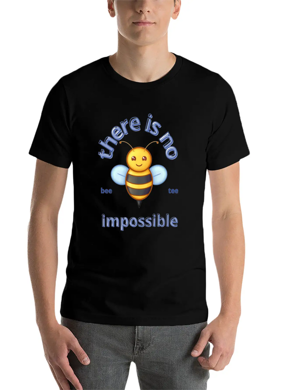 There Is No Impossible Unisex Casual T-Shirt – Clean Design For Daily Comfort