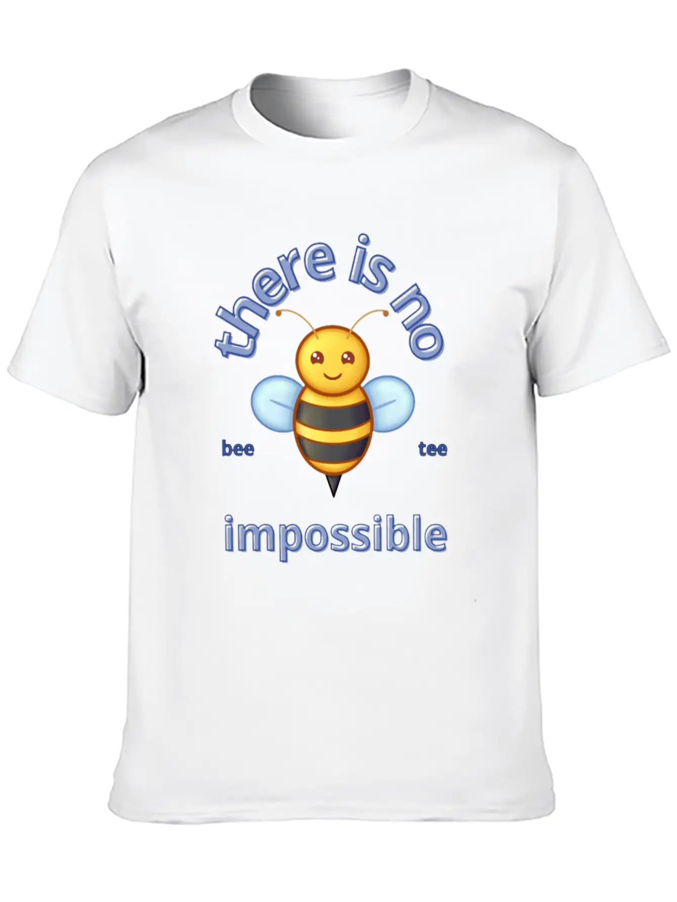There Is No Impossible Unisex Casual T-Shirt – Clean Design For Daily Comfort