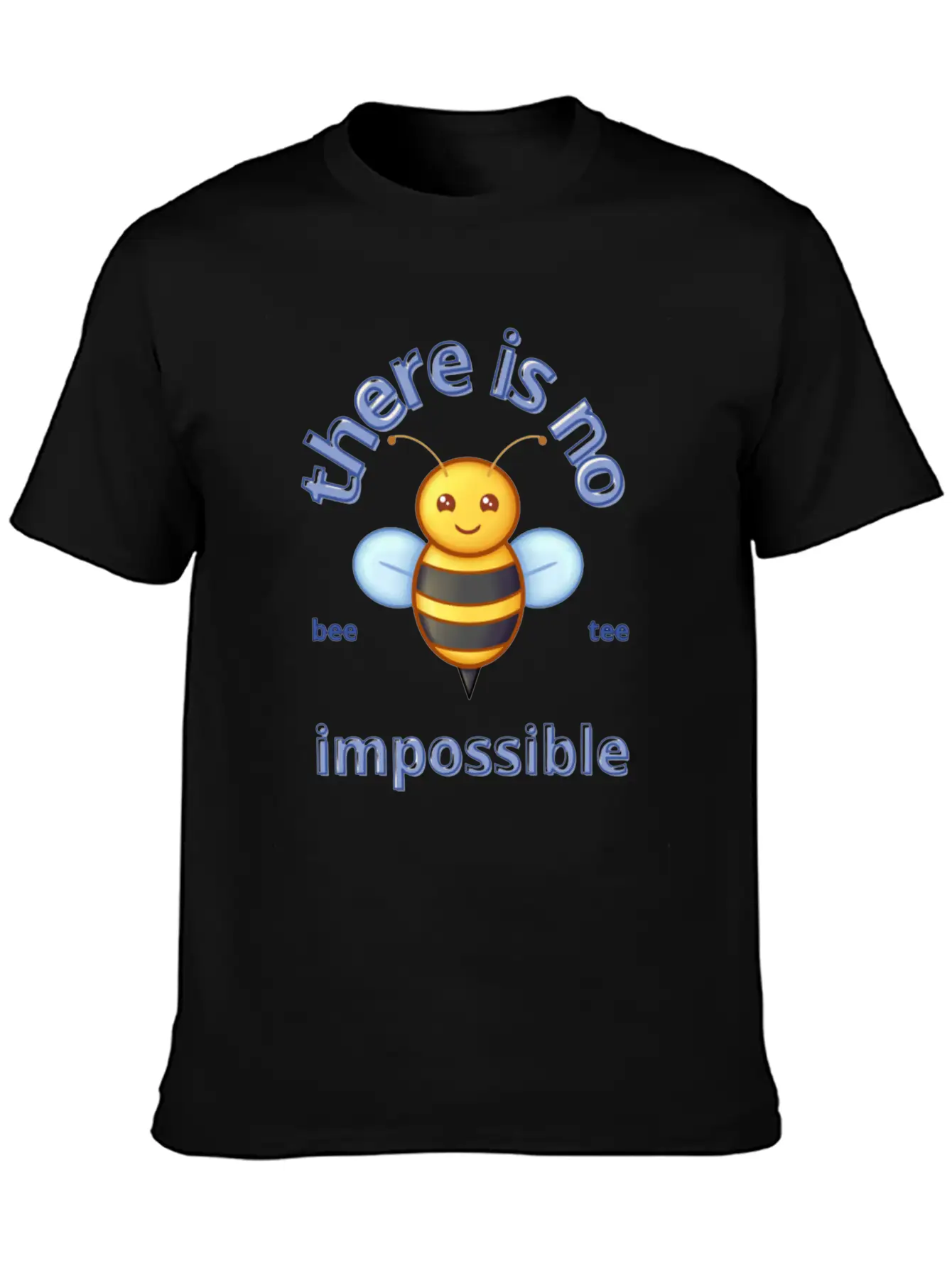 There Is No Impossible Unisex Casual T-Shirt – Clean Design For Daily Comfort
