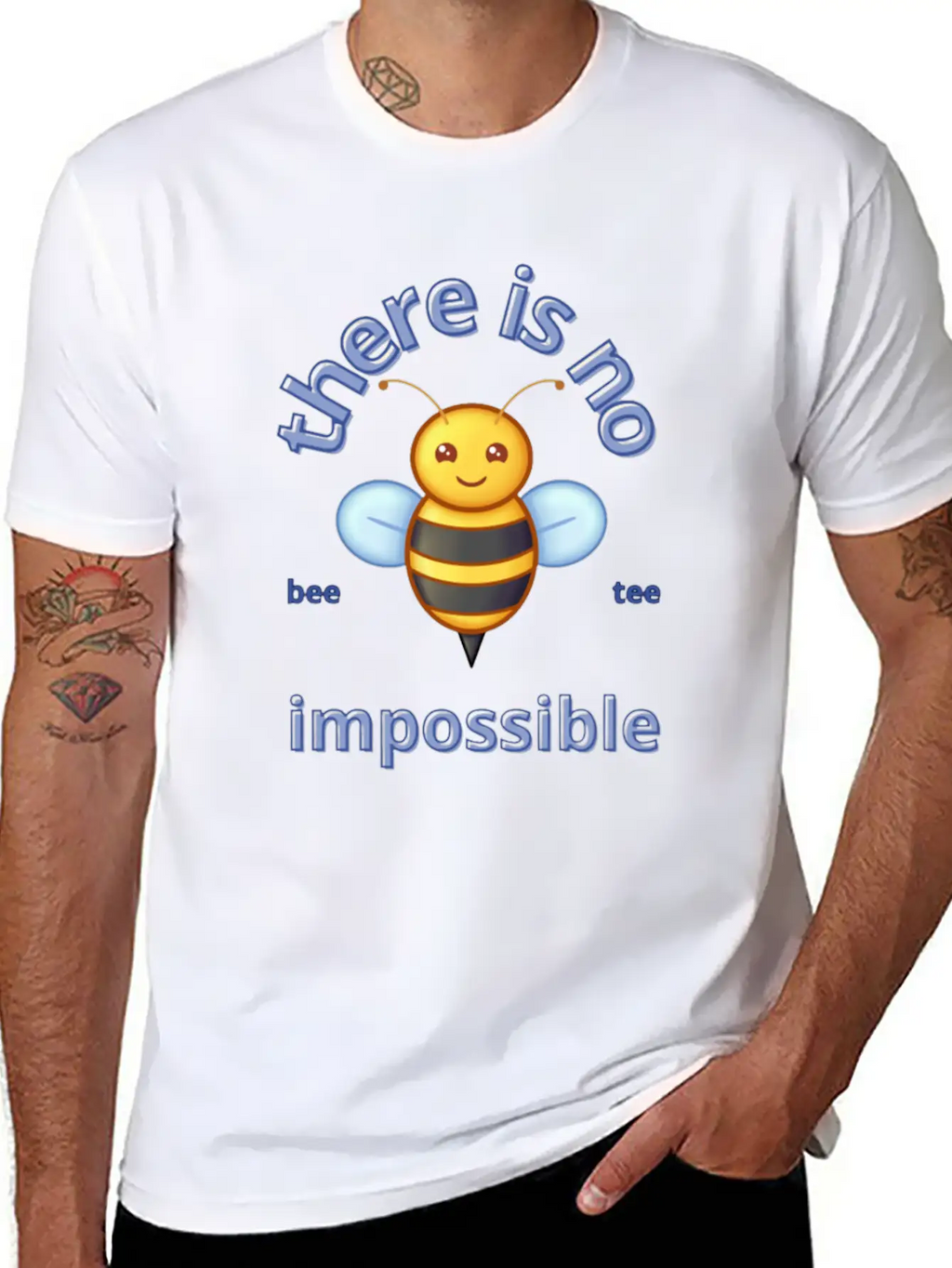There Is No Impossible Unisex Casual T-Shirt – Clean Design For Daily Comfort