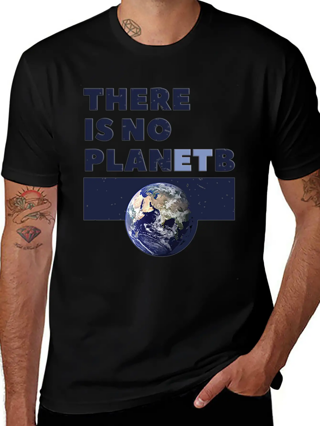 There Is No Planet B Stylish Everyday T-Shirt – Unisex Basic Cotton Tee