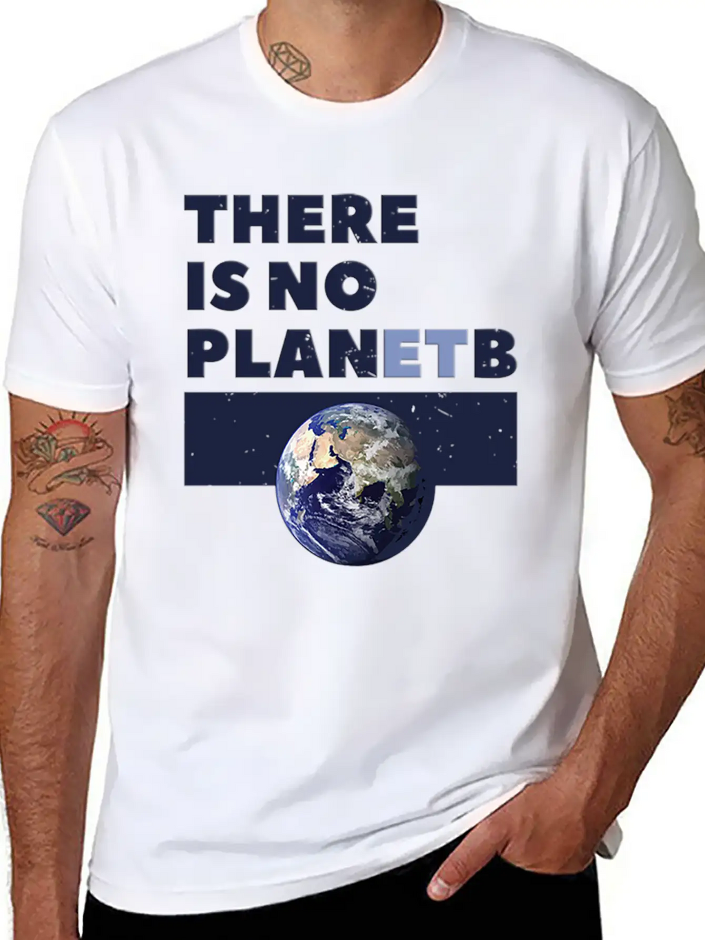 There Is No Planet B Stylish Everyday T-Shirt – Unisex Basic Cotton Tee
