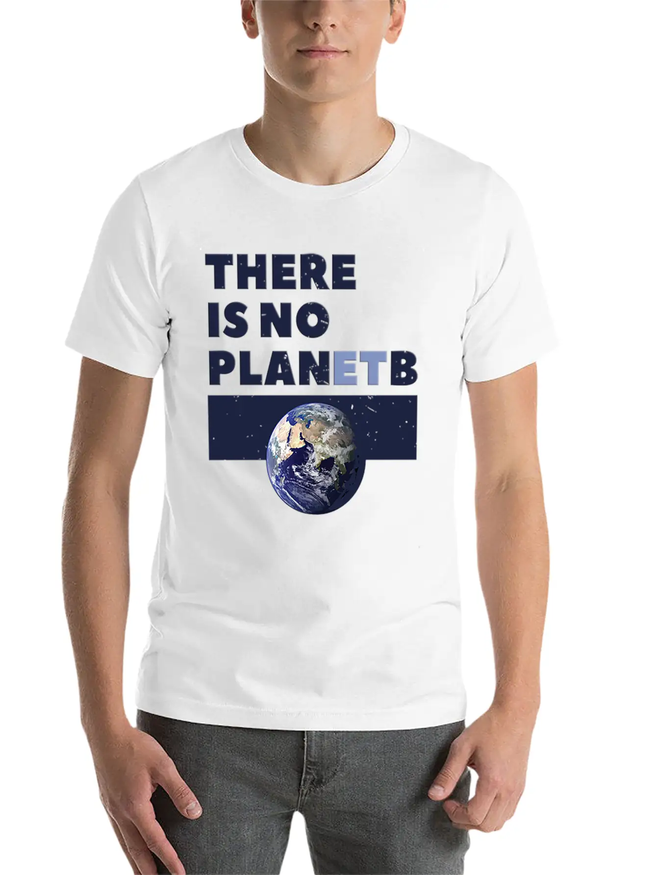 There Is No Planet B Stylish Everyday T-Shirt – Unisex Basic Cotton Tee