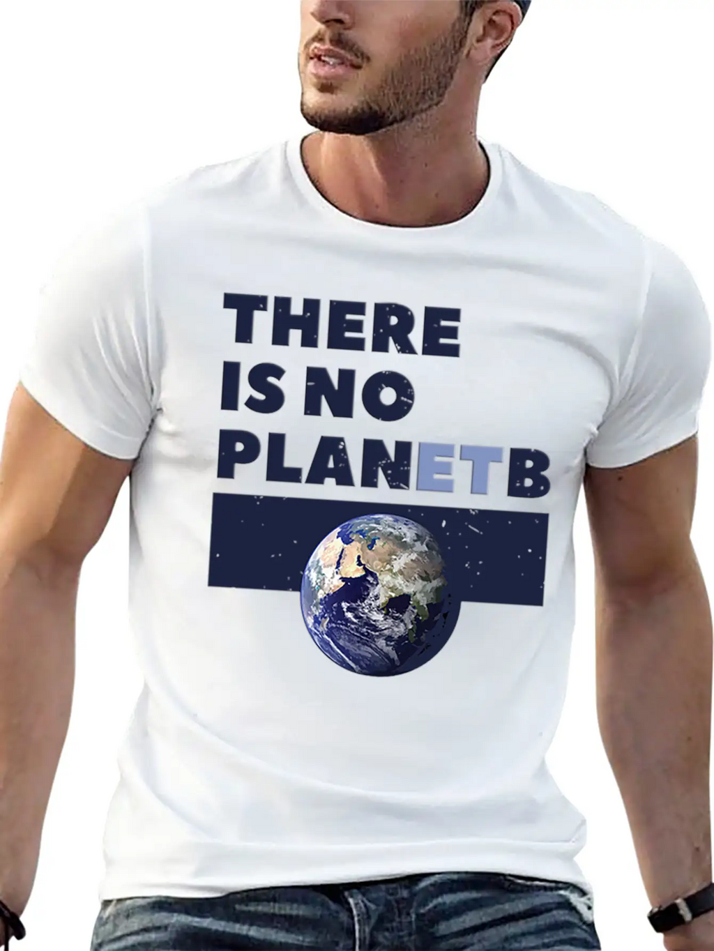 There Is No Planet B Stylish Everyday T-Shirt – Unisex Basic Cotton Tee