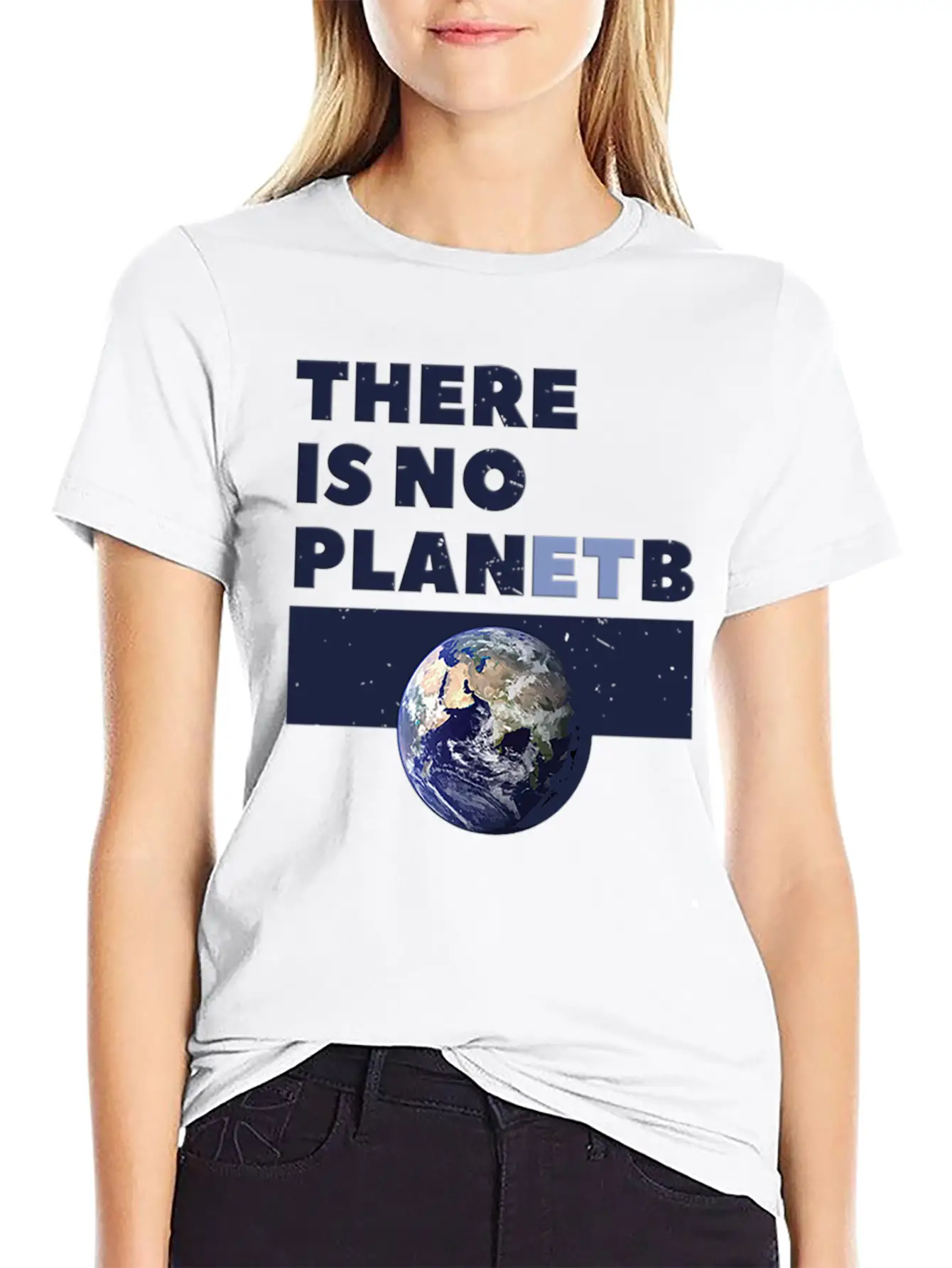There Is No Planet B Stylish Everyday T-Shirt – Unisex Basic Cotton Tee