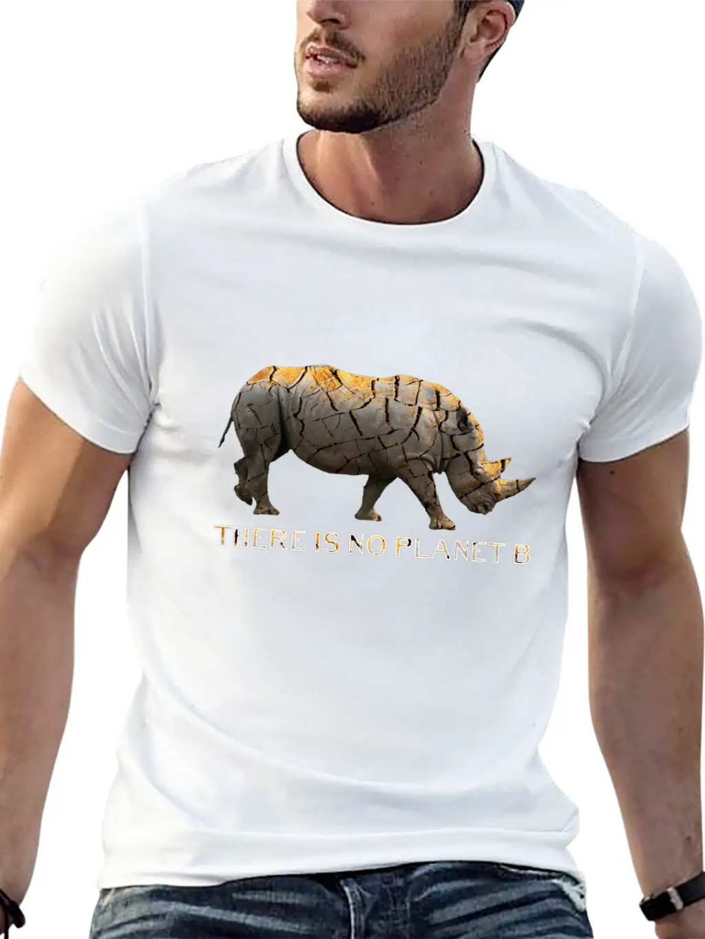 THERE IS NO PLANET B T-SHIRT Breathable Soft Cotton T-Shirt – Timeless Casual Look