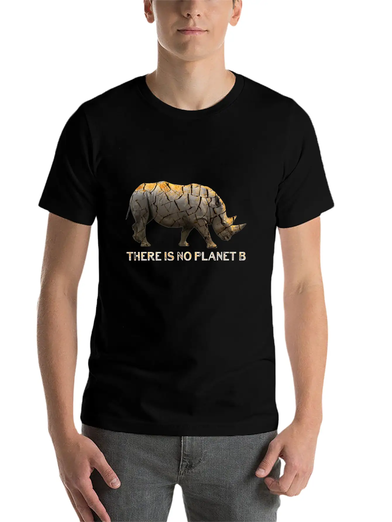 THERE IS NO PLANET B T-SHIRT Breathable Soft Cotton T-Shirt – Timeless Casual Look