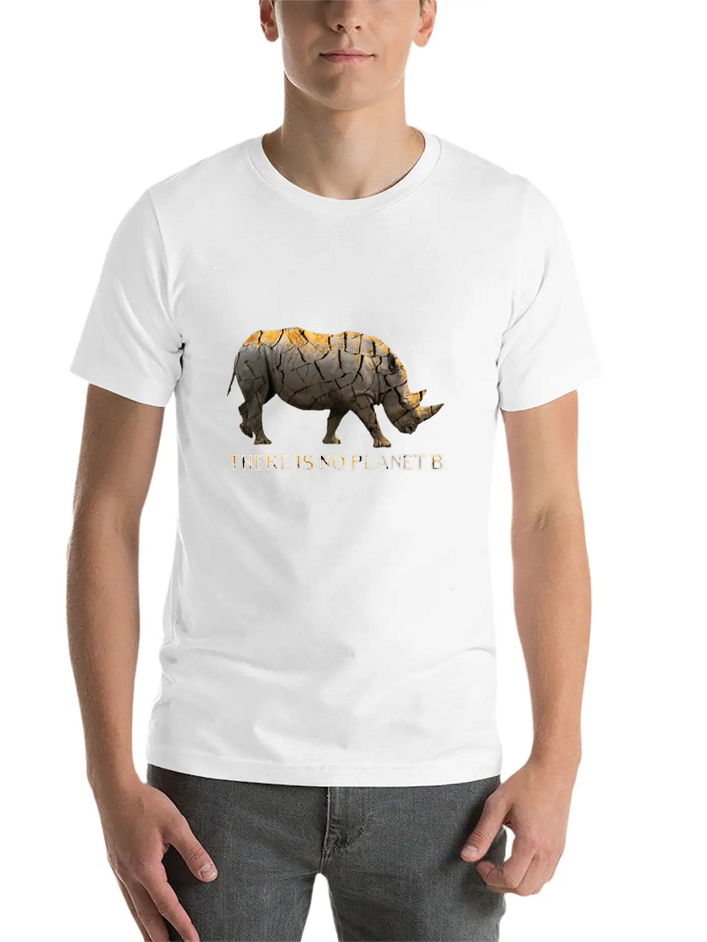 THERE IS NO PLANET B T-SHIRT Breathable Soft Cotton T-Shirt – Timeless Casual Look