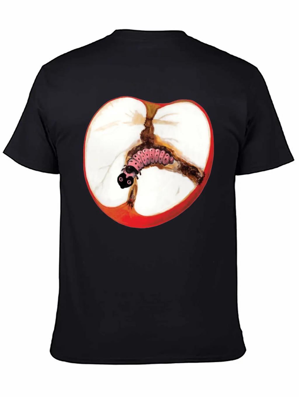 There's A Worm In This Apple Stylish Everyday T-Shirt – Unisex Basic Cotton Tee