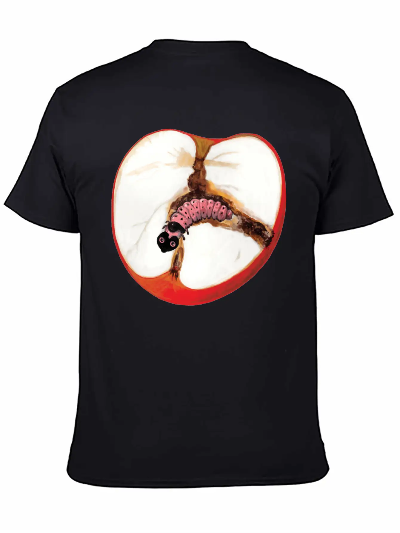 There's A Worm In This Apple Stylish Everyday T-Shirt – Unisex Basic Cotton Tee