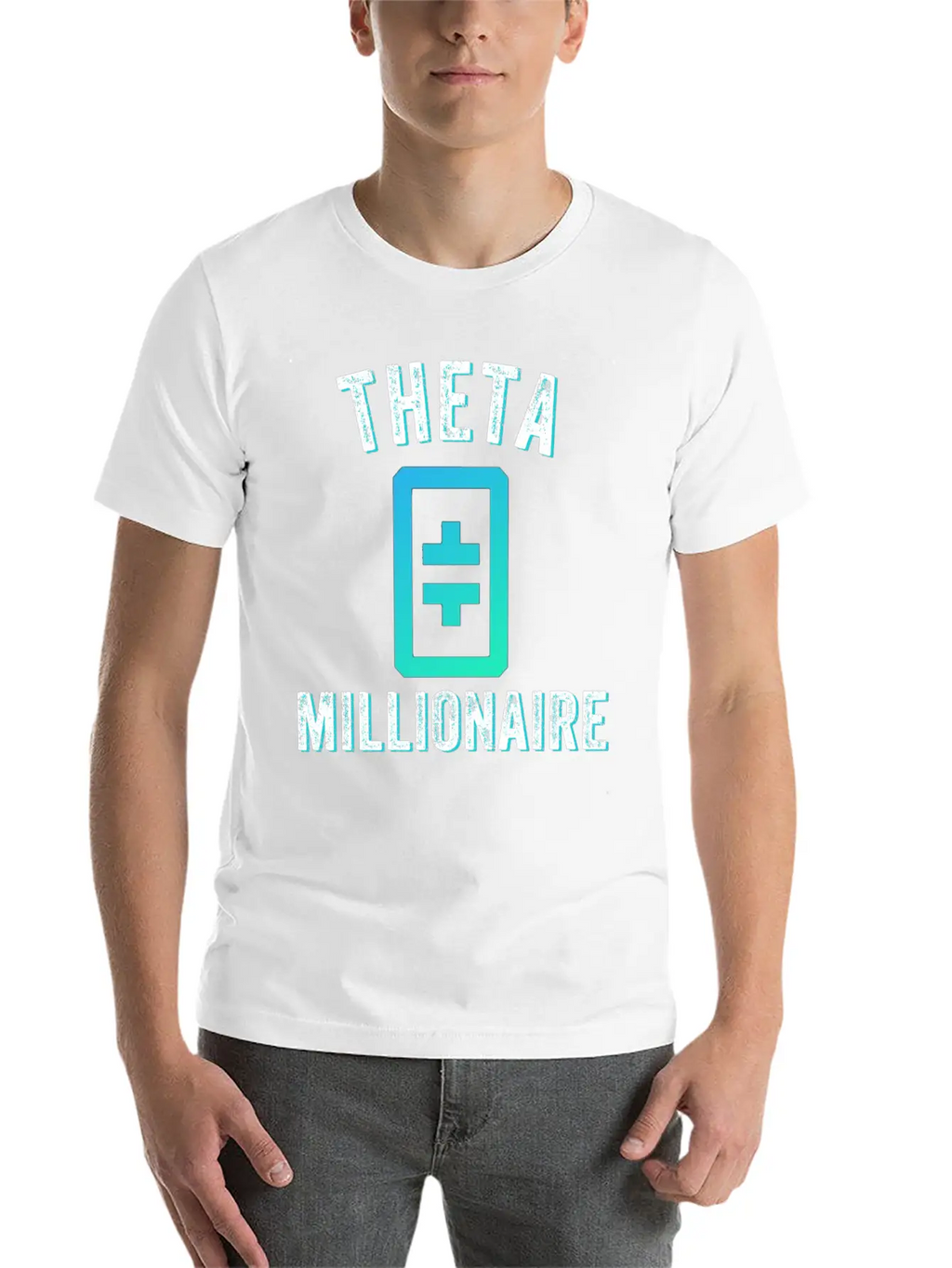 Theta Token - Theta Coin, Theta, Theta Crypto Breathable Graphic T-Shirt – Perfect For Casual Days