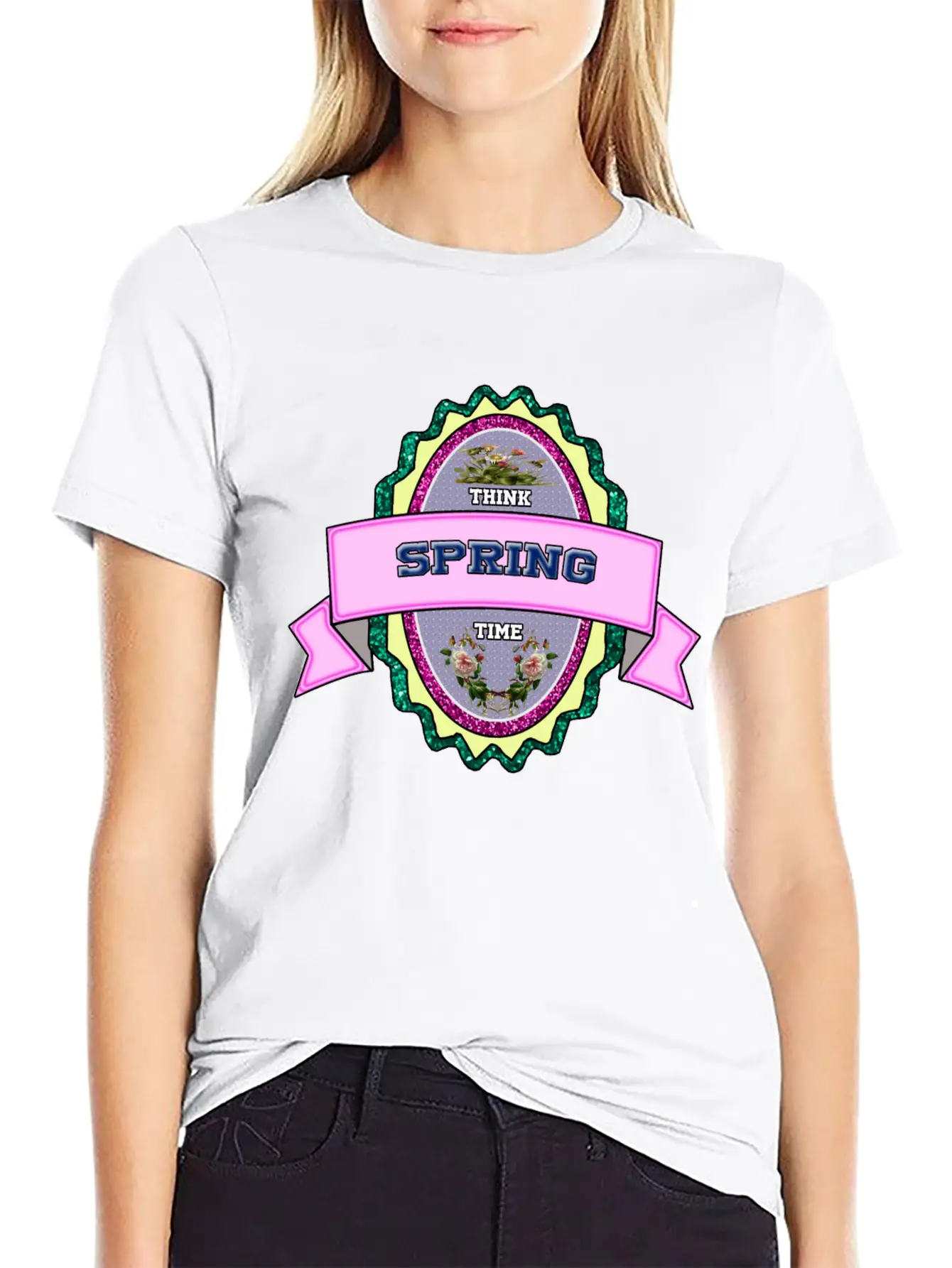 Think Spring Time Stylish Everyday T-Shirt – Unisex Basic Cotton Tee