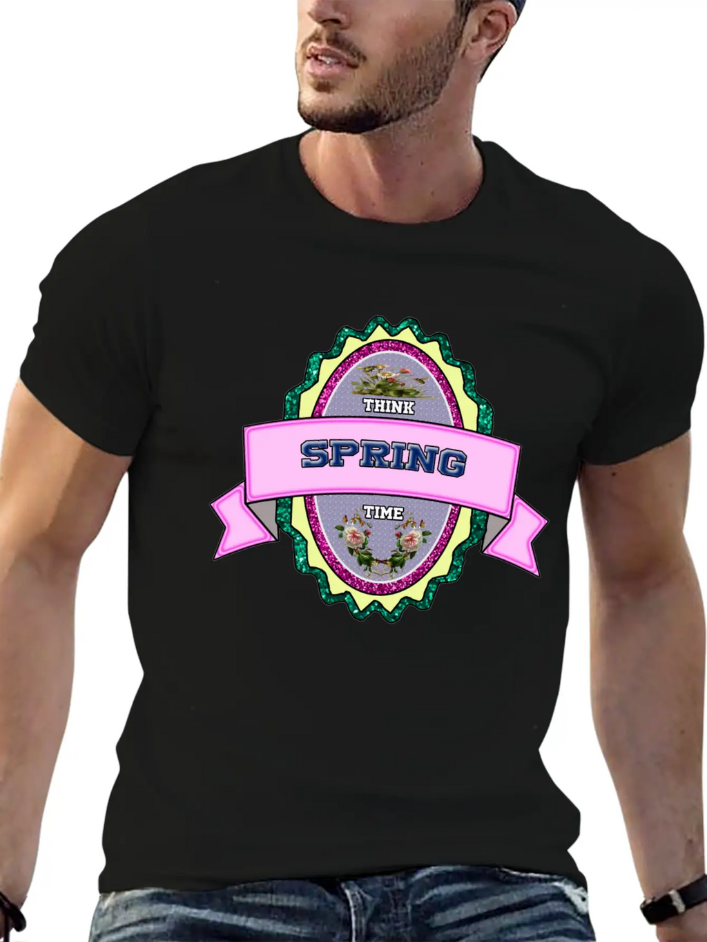 Think Spring Time Stylish Everyday T-Shirt – Unisex Basic Cotton Tee