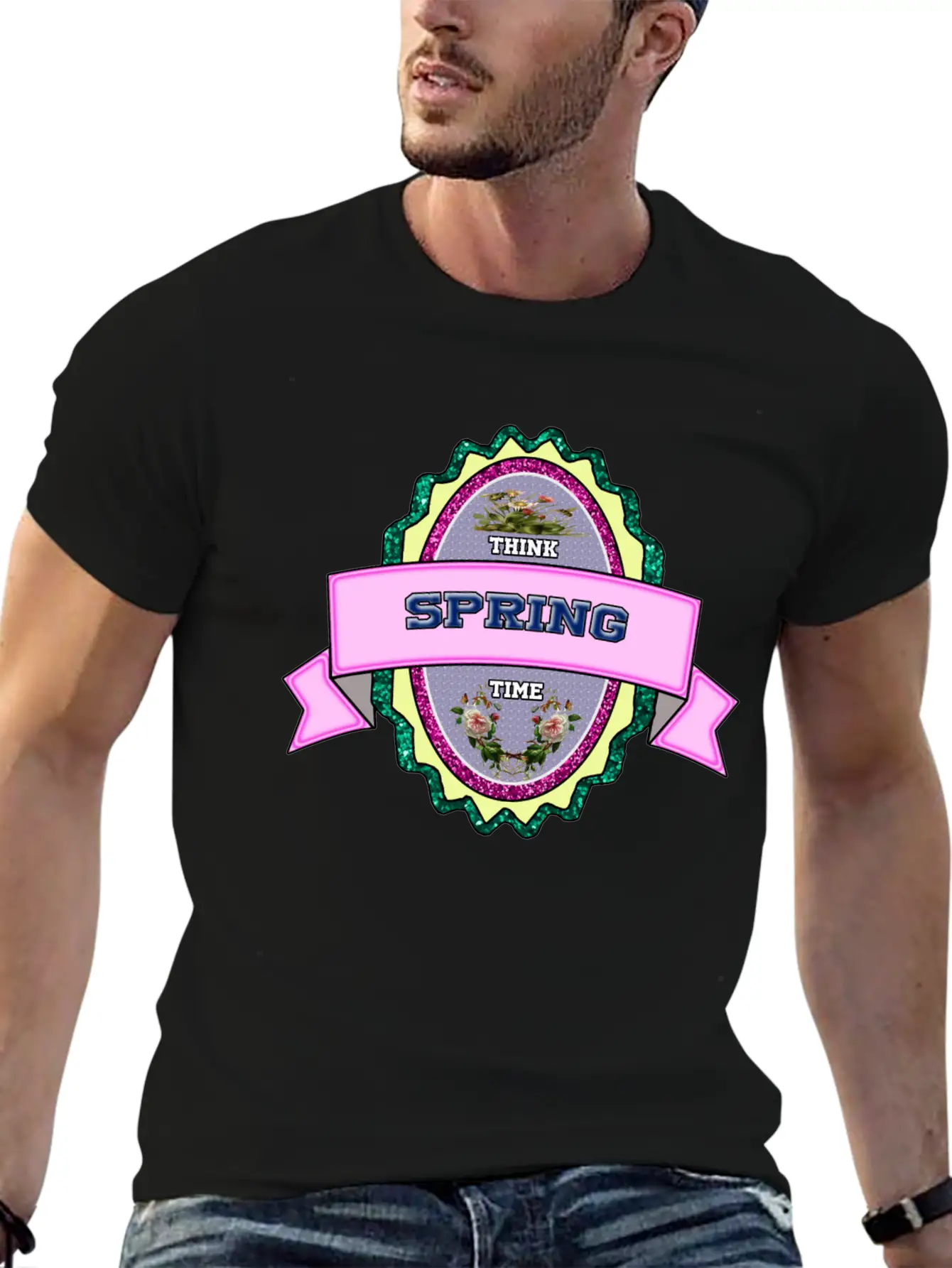 Think Spring Time Stylish Everyday T-Shirt – Unisex Basic Cotton Tee