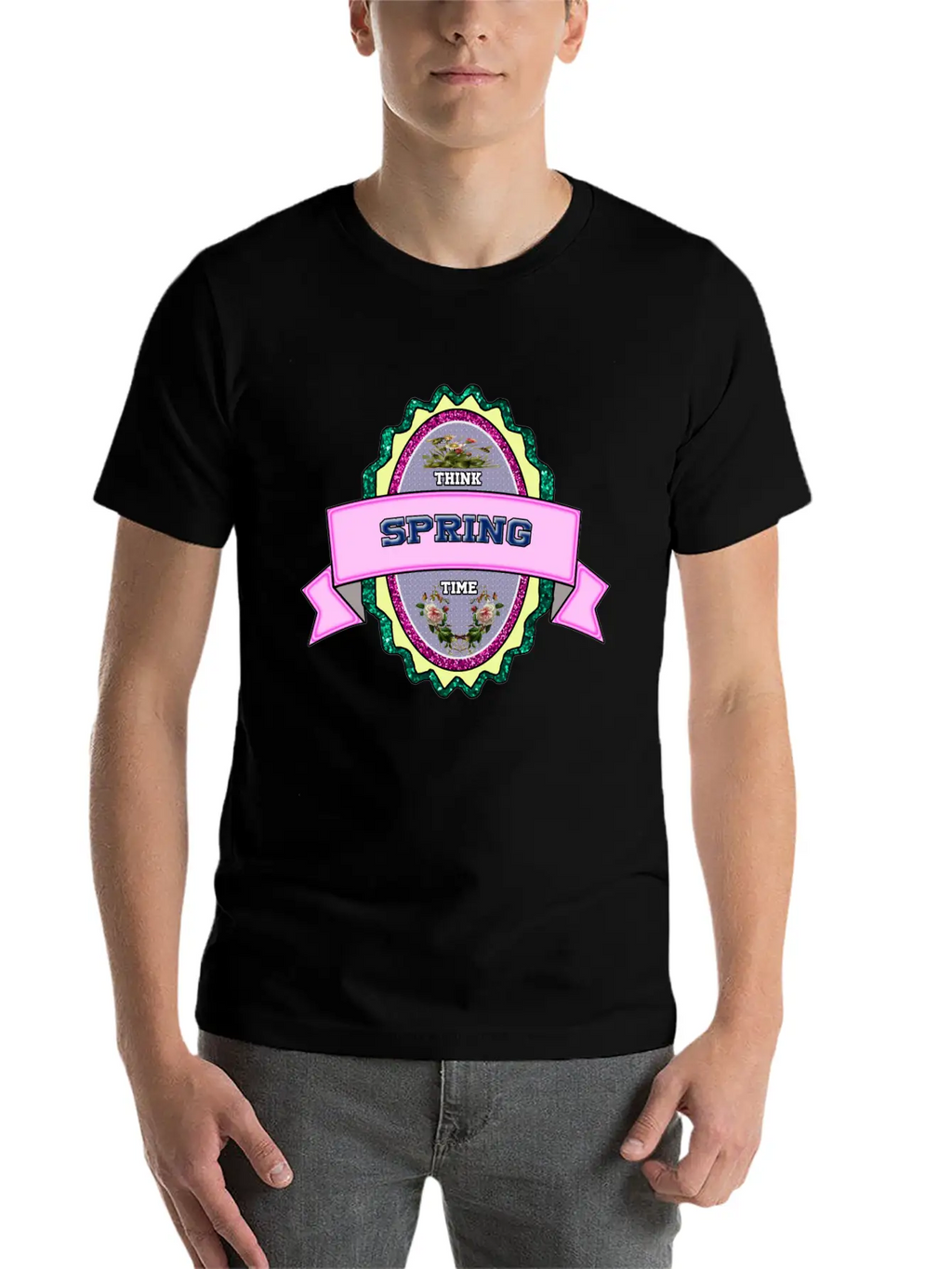 Think Spring Time Stylish Everyday T-Shirt – Unisex Basic Cotton Tee