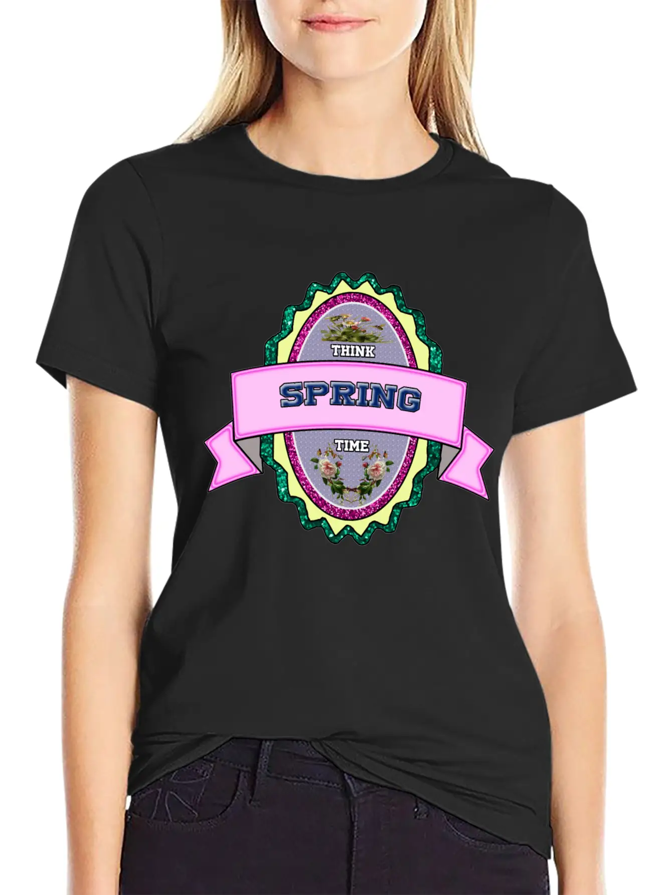Think Spring Time Stylish Everyday T-Shirt – Unisex Basic Cotton Tee