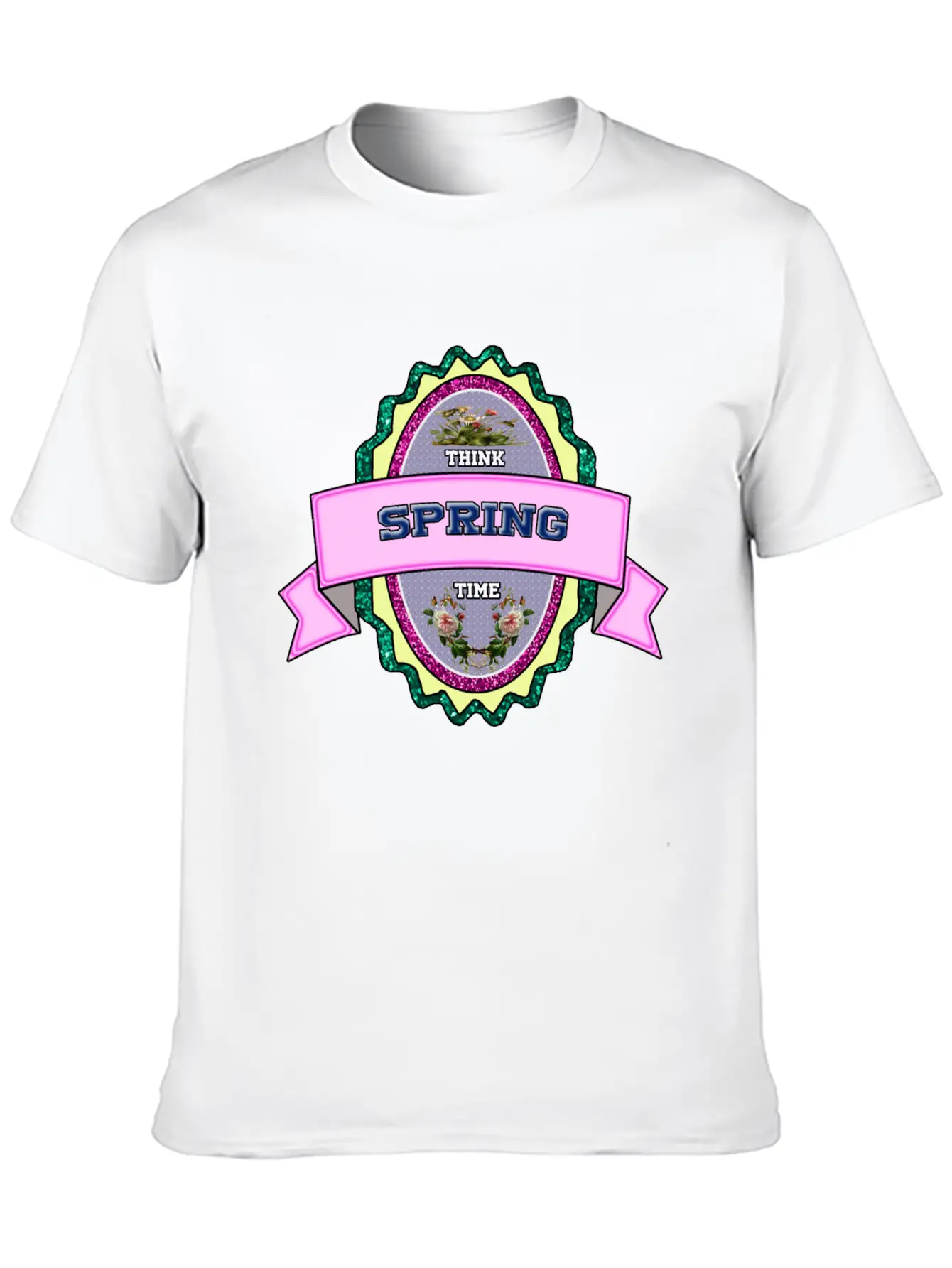 Think Spring Time Stylish Everyday T-Shirt – Unisex Basic Cotton Tee