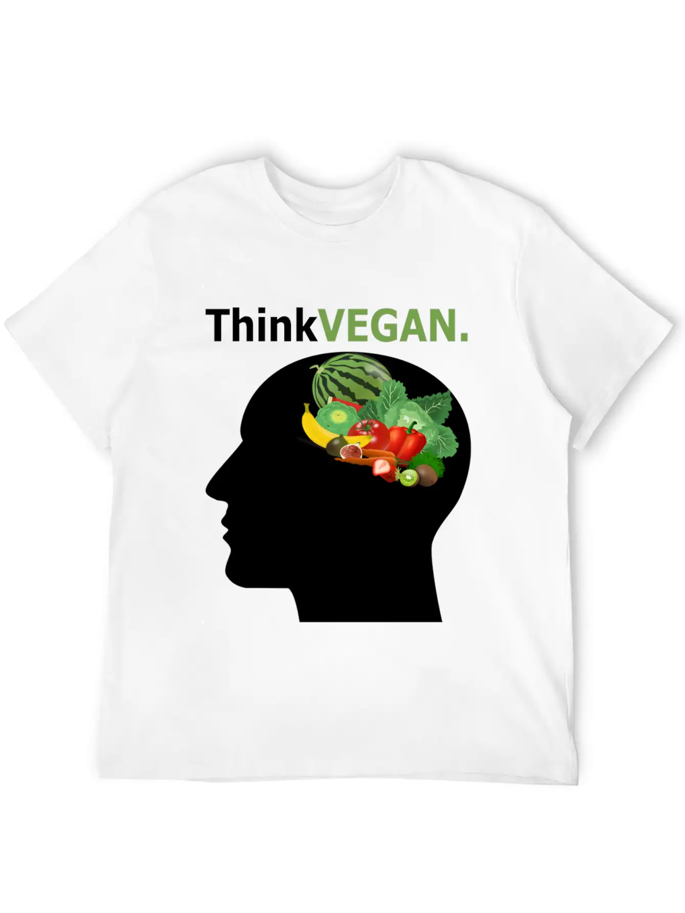 Think Vegan Breathable Soft Cotton T-Shirt – Timeless Casual Look