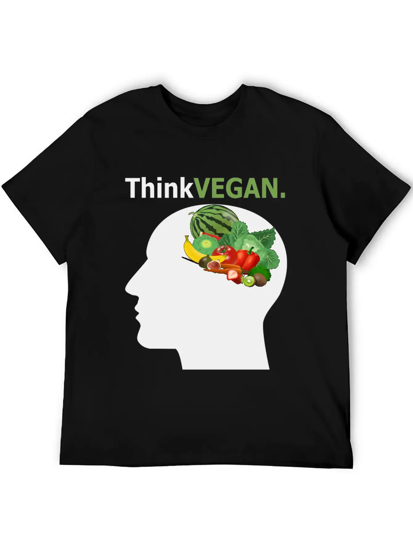 Think Vegan Breathable Soft Cotton T-Shirt – Timeless Casual Look