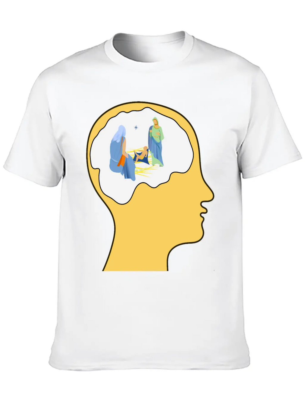 Thinking Of Christmas 2 Basic Graphic T-Shirt – Daily Comfort In Soft Cotton