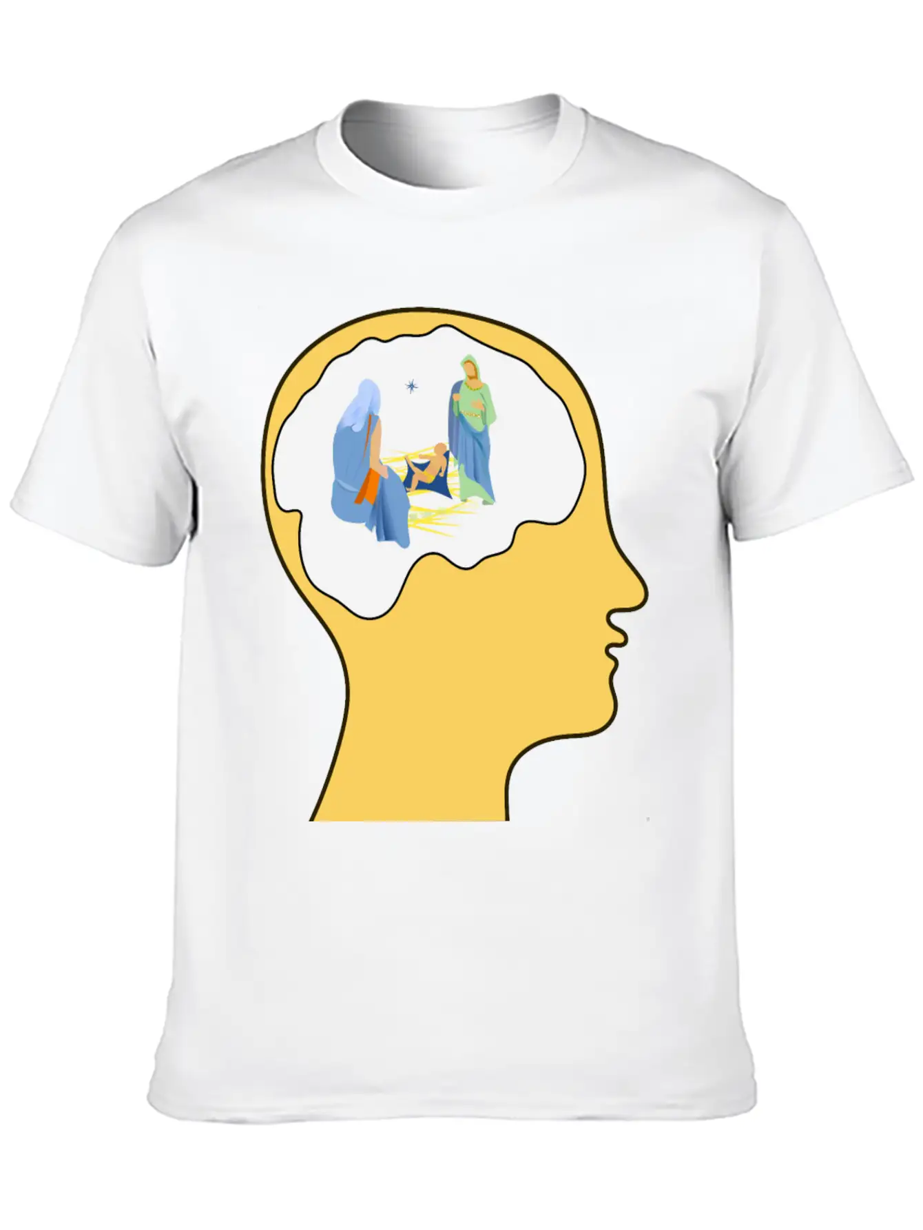 Thinking Of Christmas 2 Basic Graphic T-Shirt – Daily Comfort In Soft Cotton
