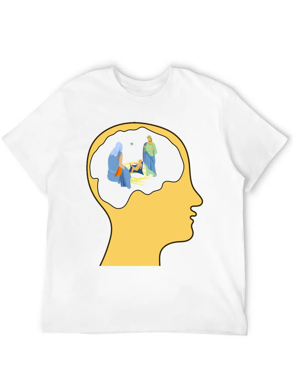 Thinking Of Christmas 2 Basic Graphic T-Shirt – Daily Comfort In Soft Cotton