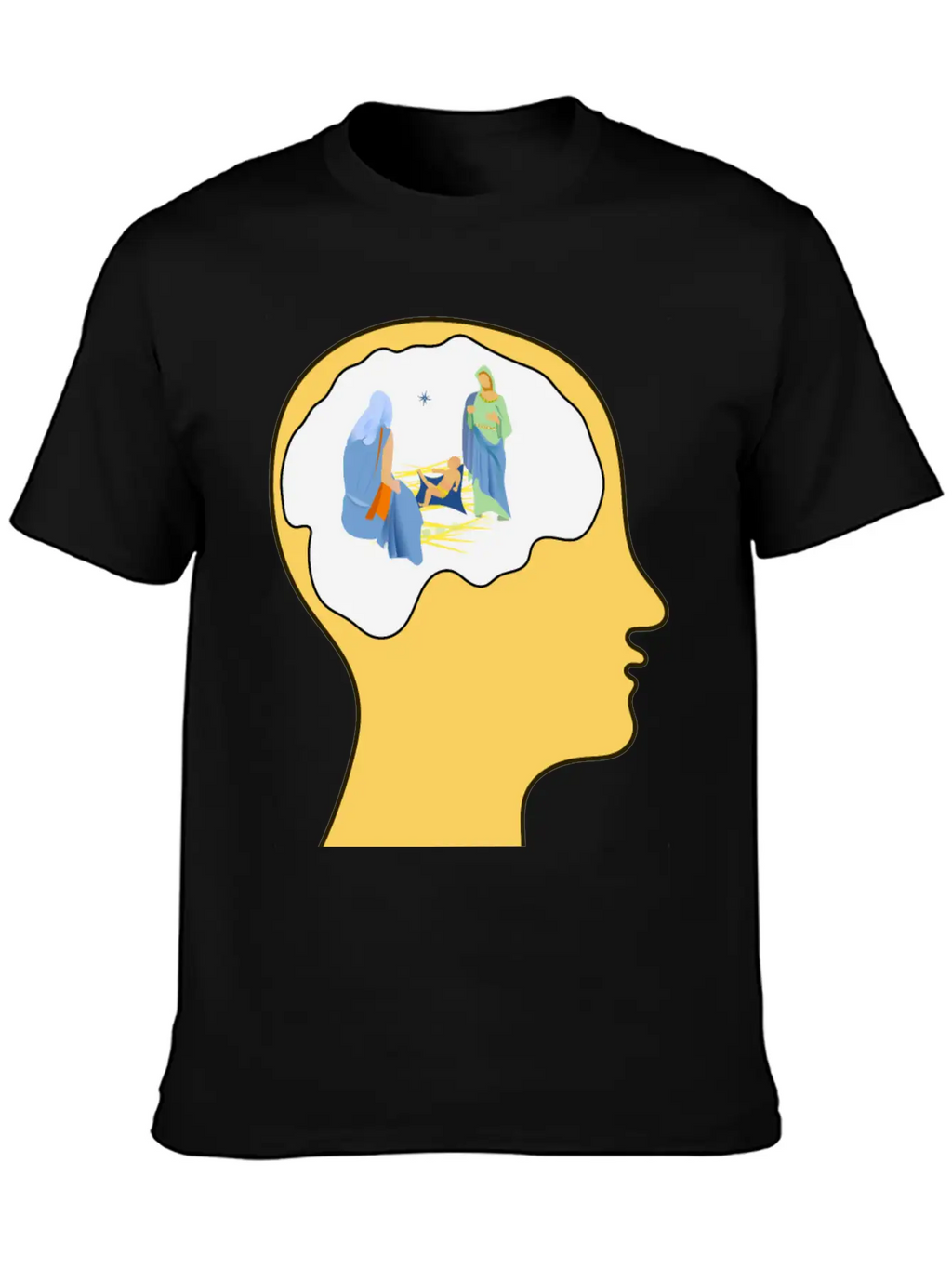 Thinking Of Christmas 2 Basic Graphic T-Shirt – Daily Comfort In Soft Cotton
