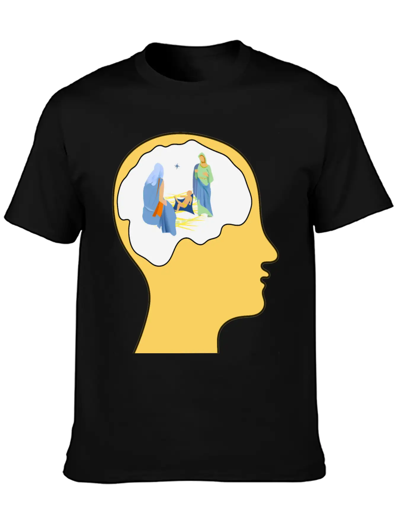 Thinking Of Christmas 2 Basic Graphic T-Shirt – Daily Comfort In Soft Cotton