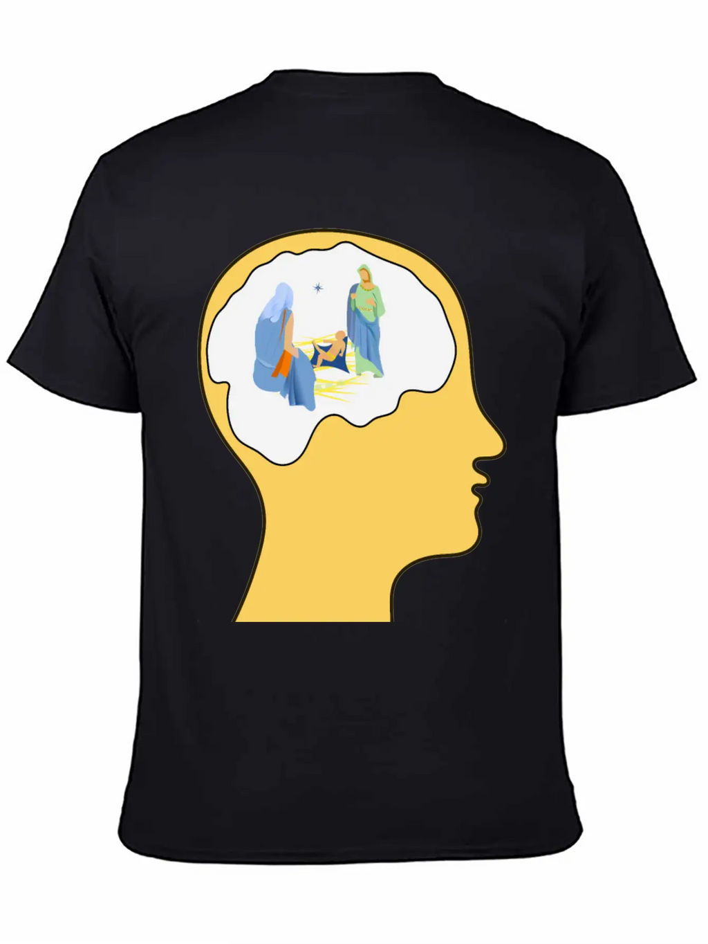 Thinking Of Christmas 2 Basic Graphic T-Shirt – Daily Comfort In Soft Cotton