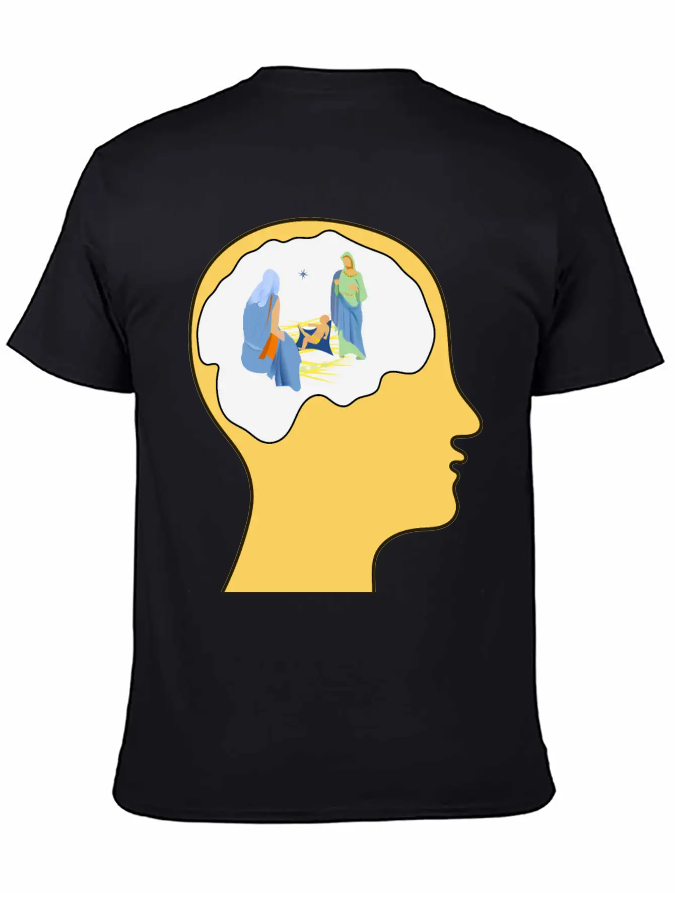 Thinking Of Christmas 2 Basic Graphic T-Shirt – Daily Comfort In Soft Cotton