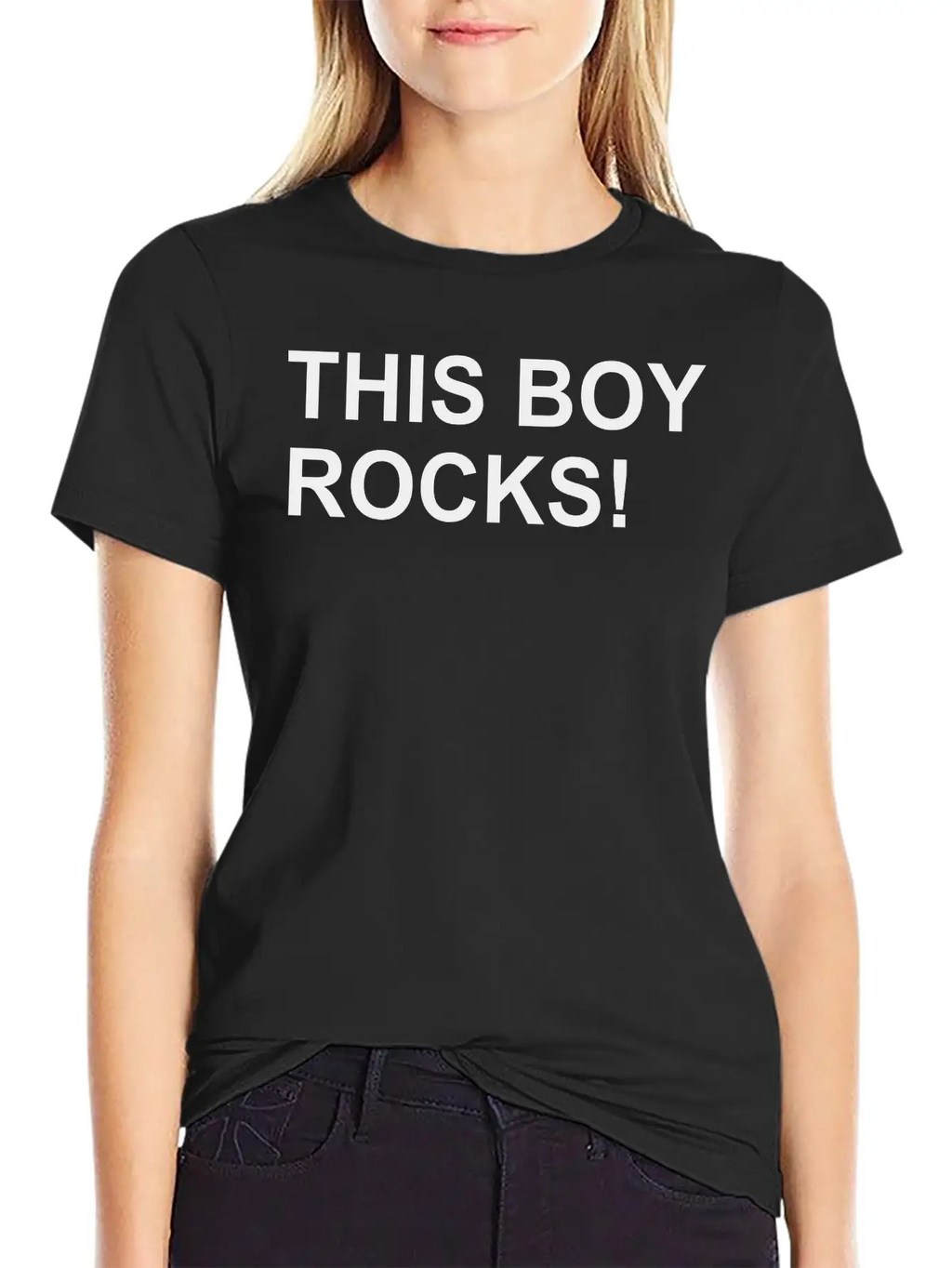 This Boy Rocks Breathable Graphic T-Shirt – Perfect For Casual Days