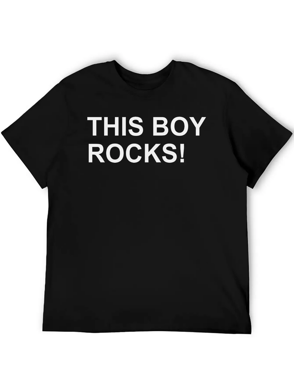 This Boy Rocks Breathable Graphic T-Shirt – Perfect For Casual Days