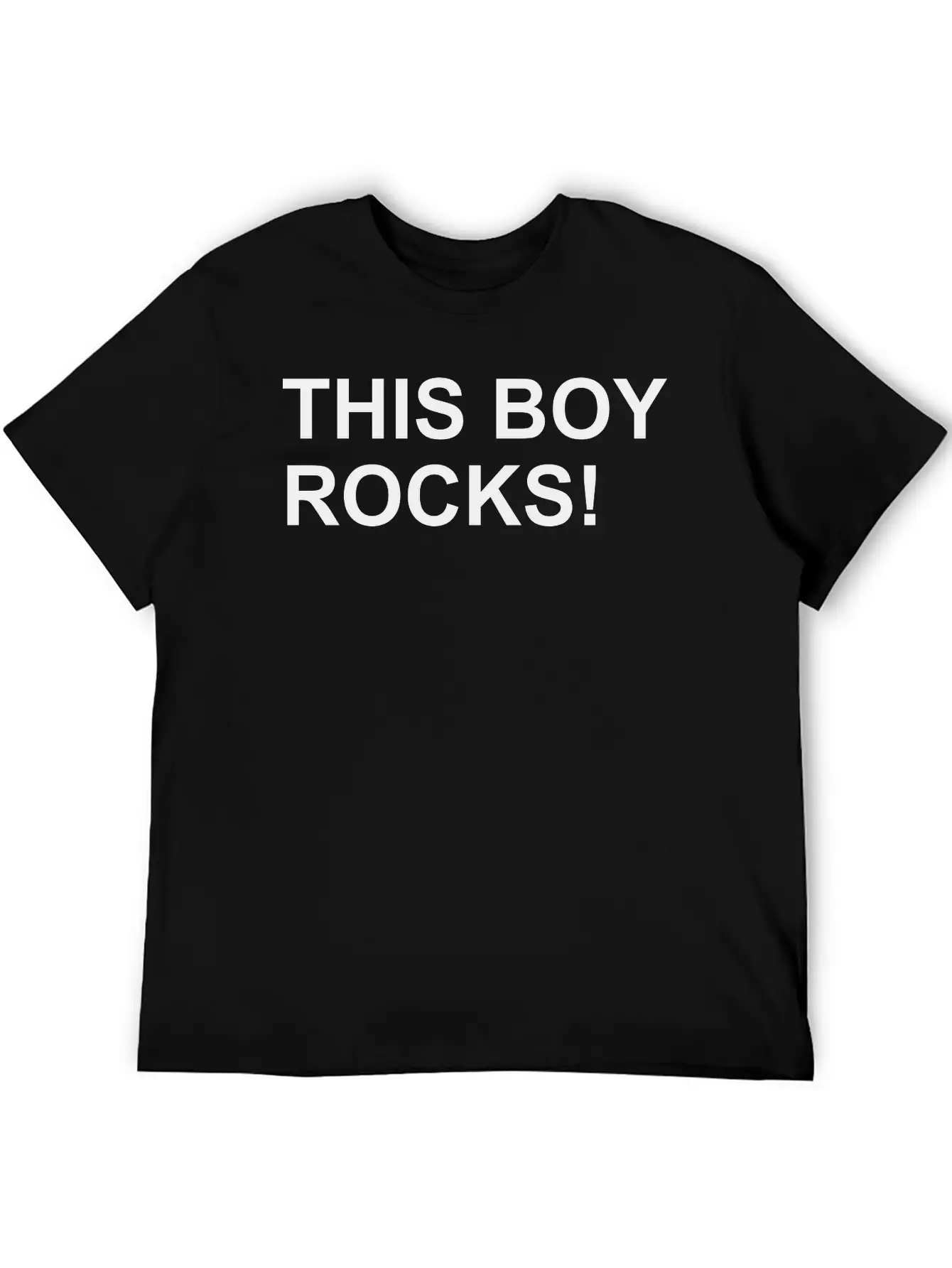 This Boy Rocks Breathable Graphic T-Shirt – Perfect For Casual Days