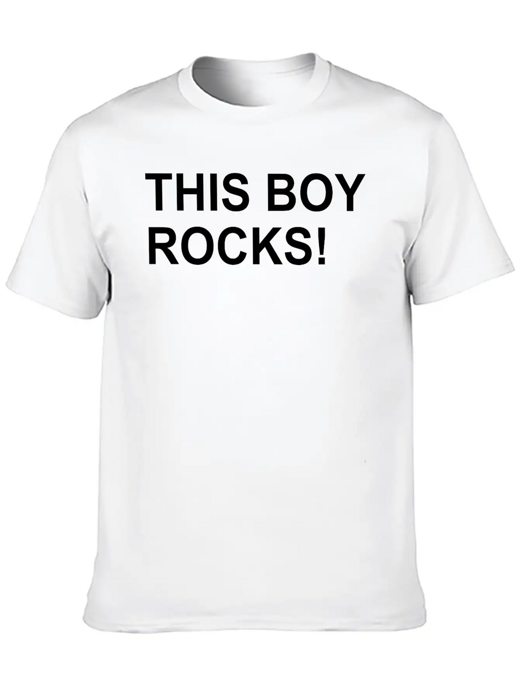 This Boy Rocks Breathable Graphic T-Shirt – Perfect For Casual Days