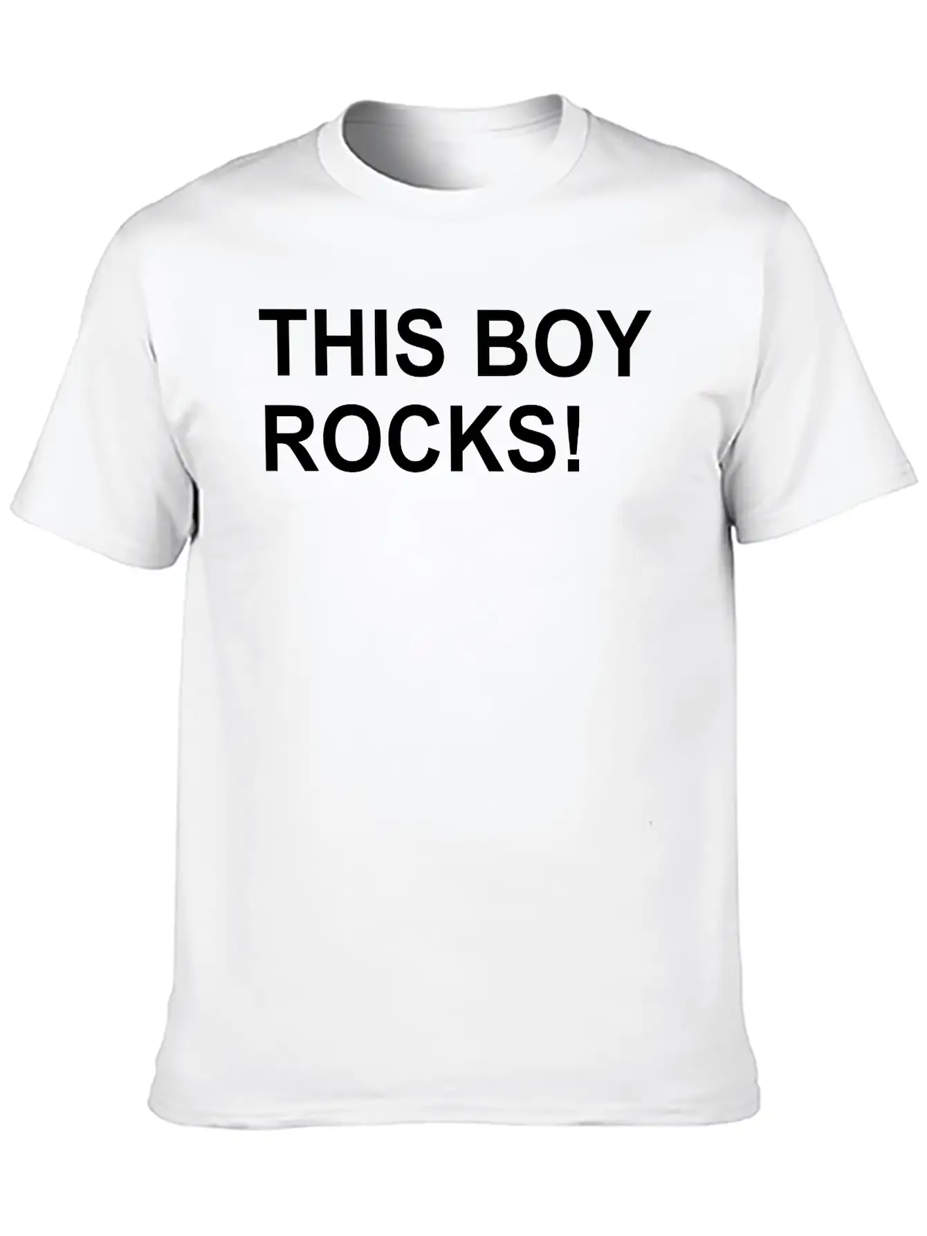 This Boy Rocks Breathable Graphic T-Shirt – Perfect For Casual Days