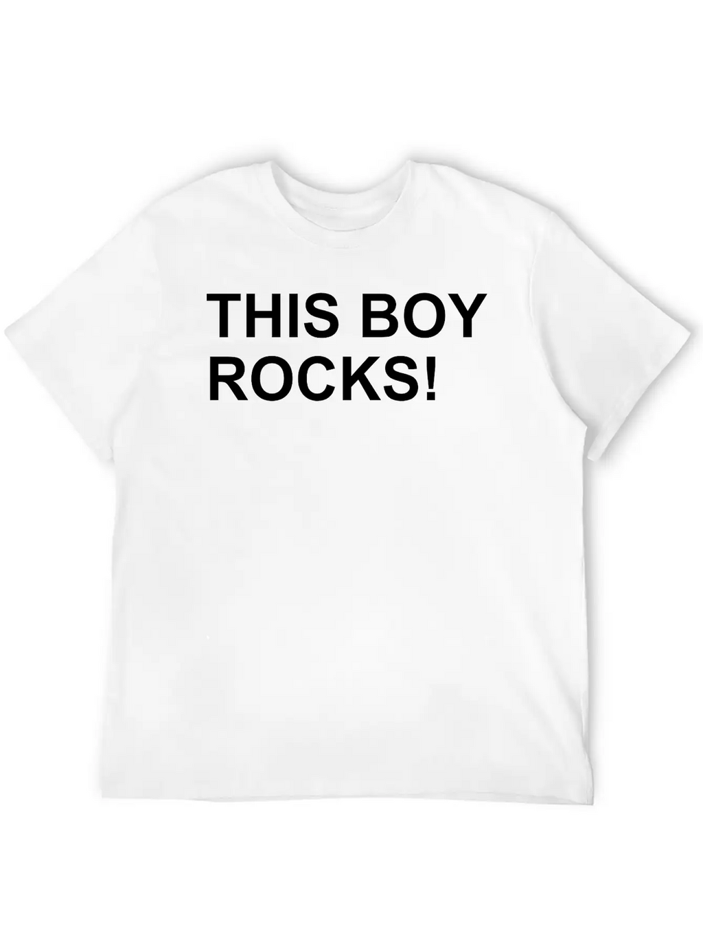 This Boy Rocks Breathable Graphic T-Shirt – Perfect For Casual Days