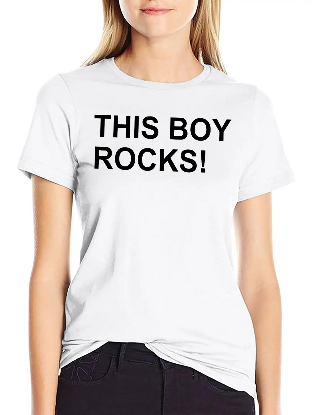 This Boy Rocks Breathable Graphic T-Shirt – Perfect For Casual Days