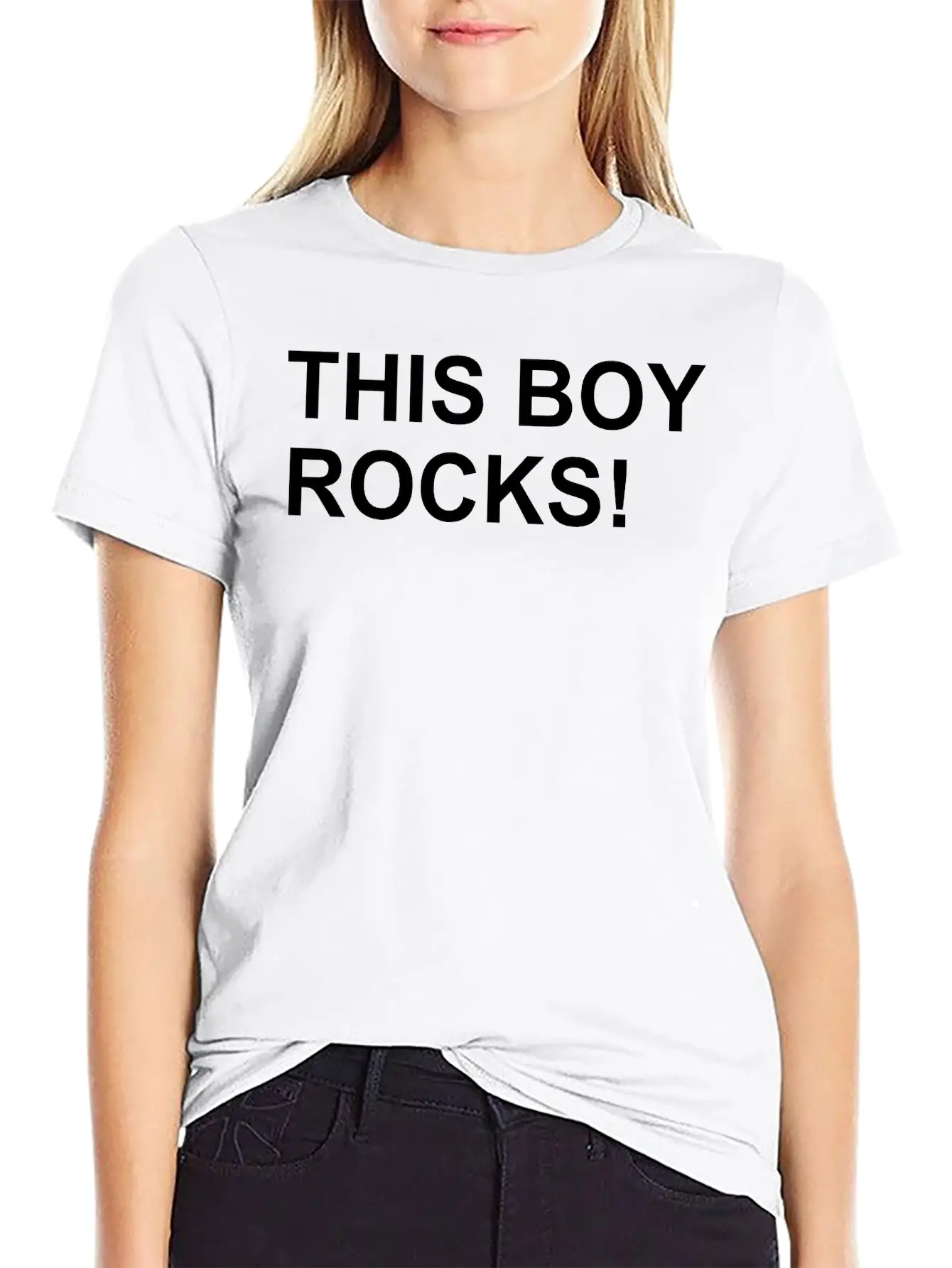 This Boy Rocks Breathable Graphic T-Shirt – Perfect For Casual Days