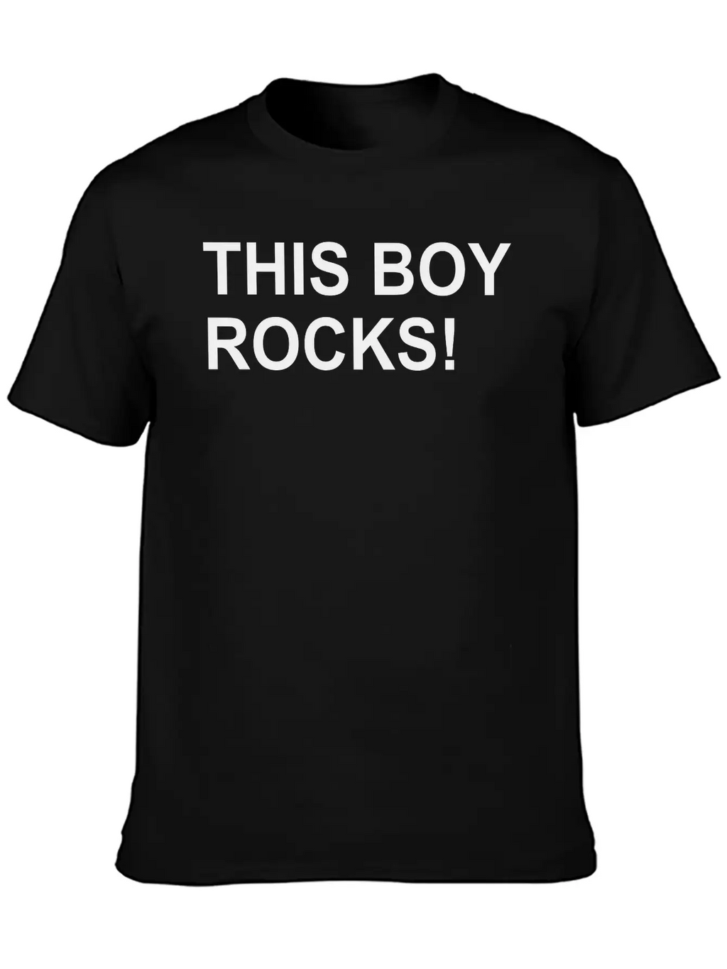 This Boy Rocks Breathable Graphic T-Shirt – Perfect For Casual Days