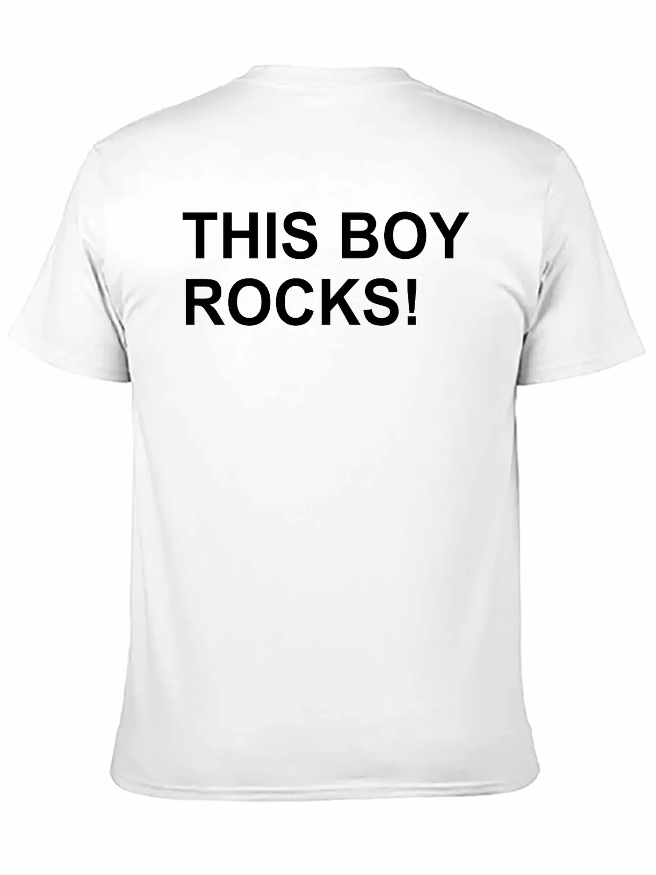 This Boy Rocks Breathable Graphic T-Shirt – Perfect For Casual Days