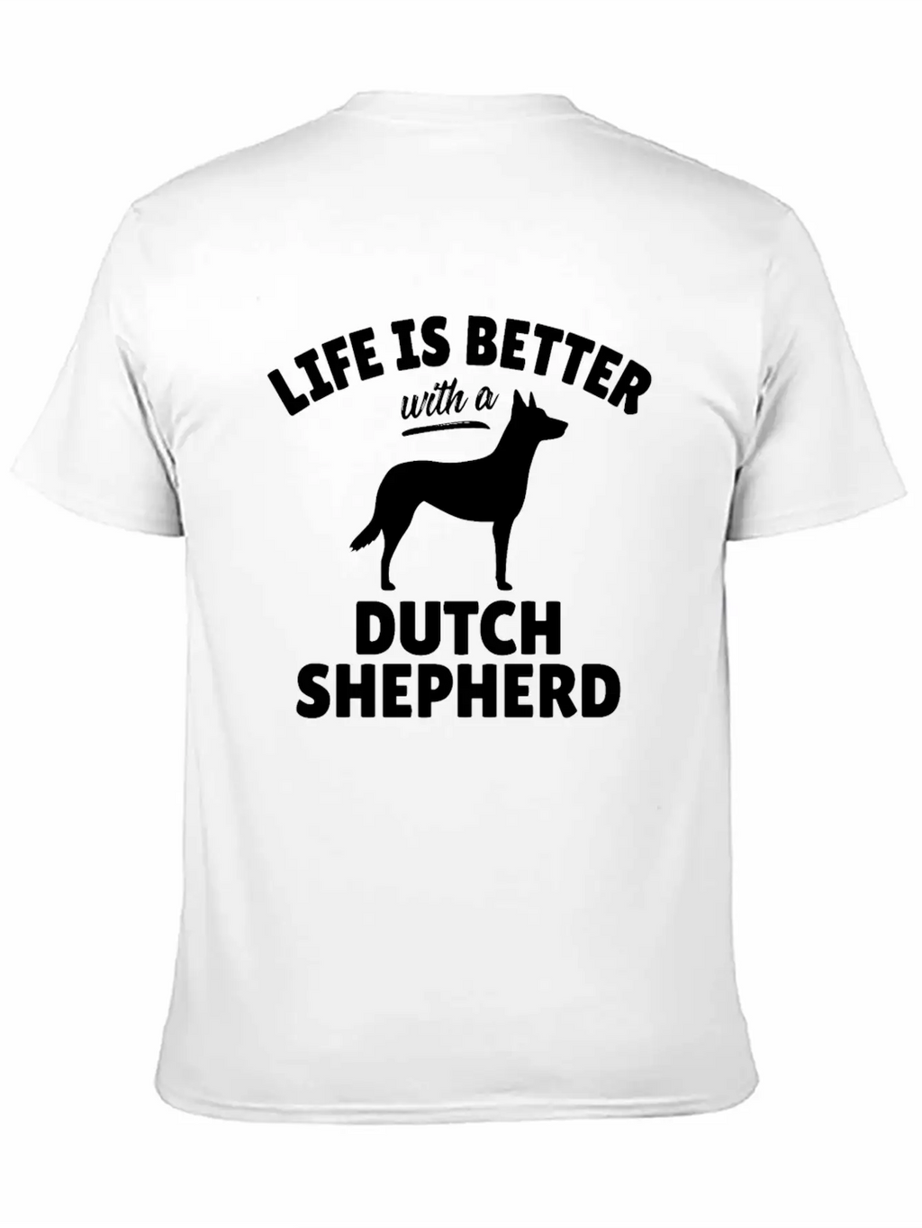 This Cool Dutch Shepherd Dog Design Is Perfect For Breathable Soft Cotton T-Shirt – Timeless Casual Look