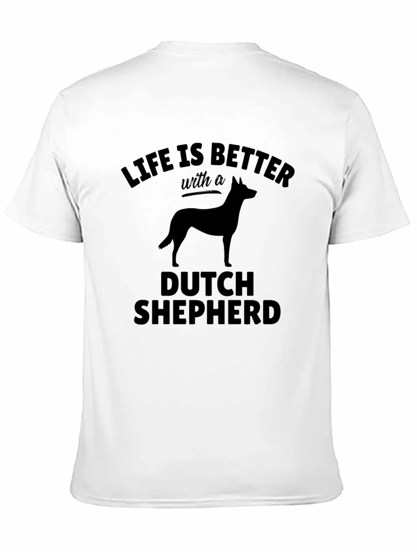This Cool Dutch Shepherd Dog Design Is Perfect For Breathable Soft Cotton T-Shirt – Timeless Casual Look
