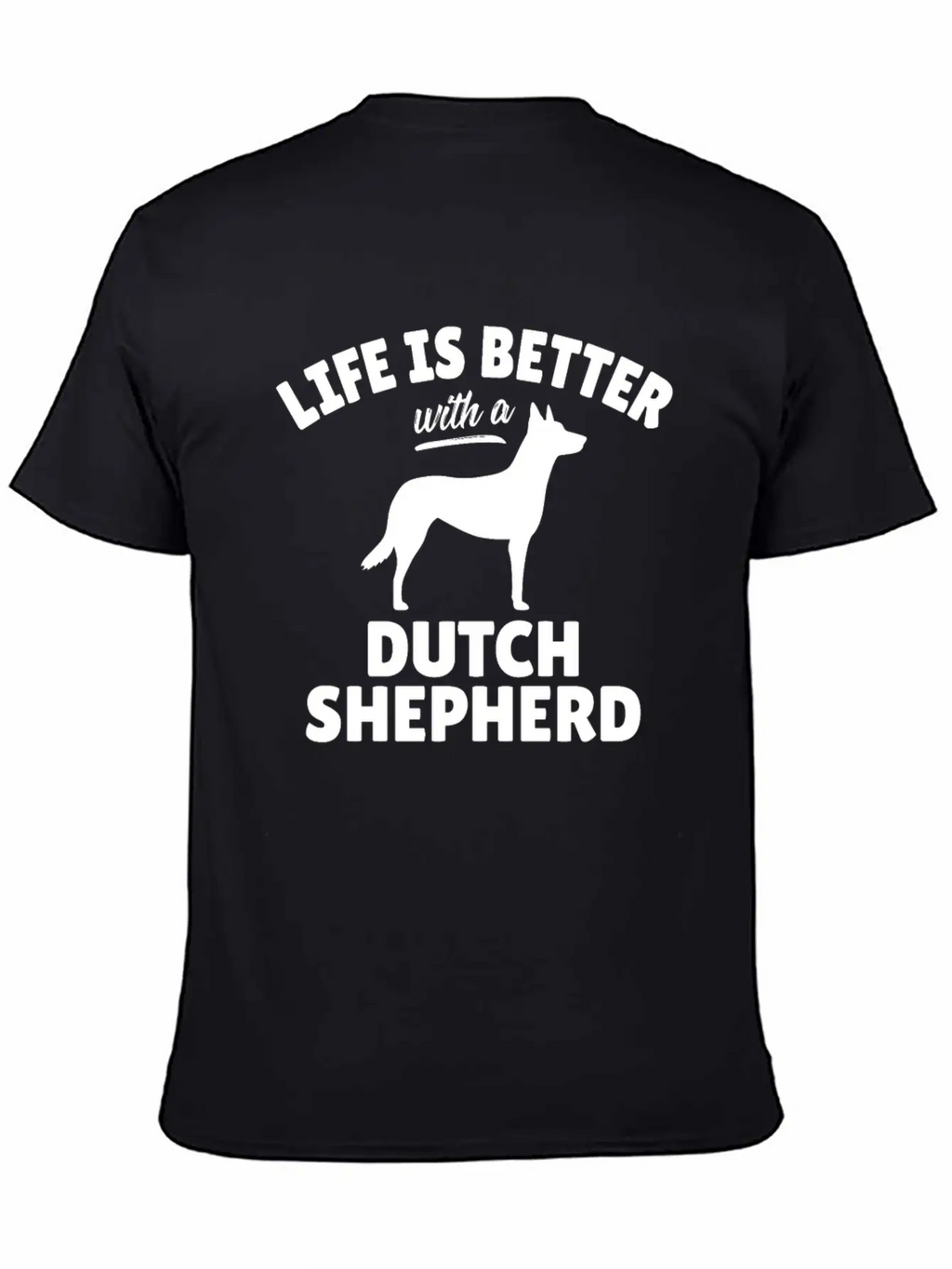 This Cool Dutch Shepherd Dog Design Is Perfect For Breathable Soft Cotton T-Shirt – Timeless Casual Look