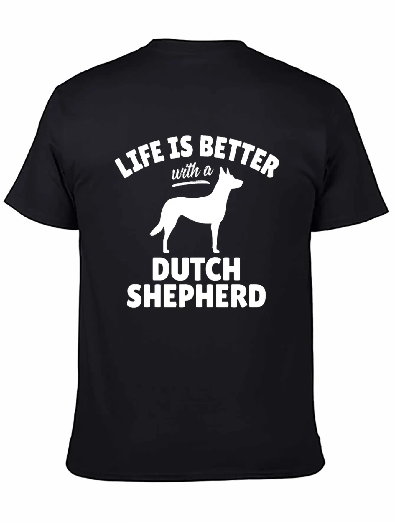This Cool Dutch Shepherd Dog Design Is Perfect For Breathable Soft Cotton T-Shirt – Timeless Casual Look