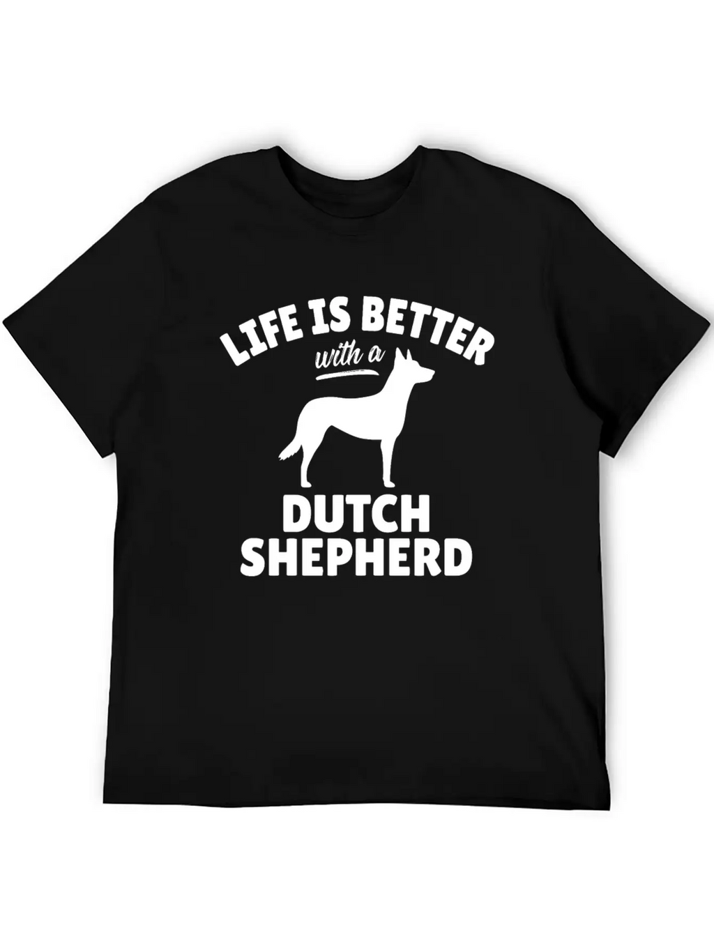 This Cool Dutch Shepherd Dog Design Is Perfect For Breathable Soft Cotton T-Shirt – Timeless Casual Look