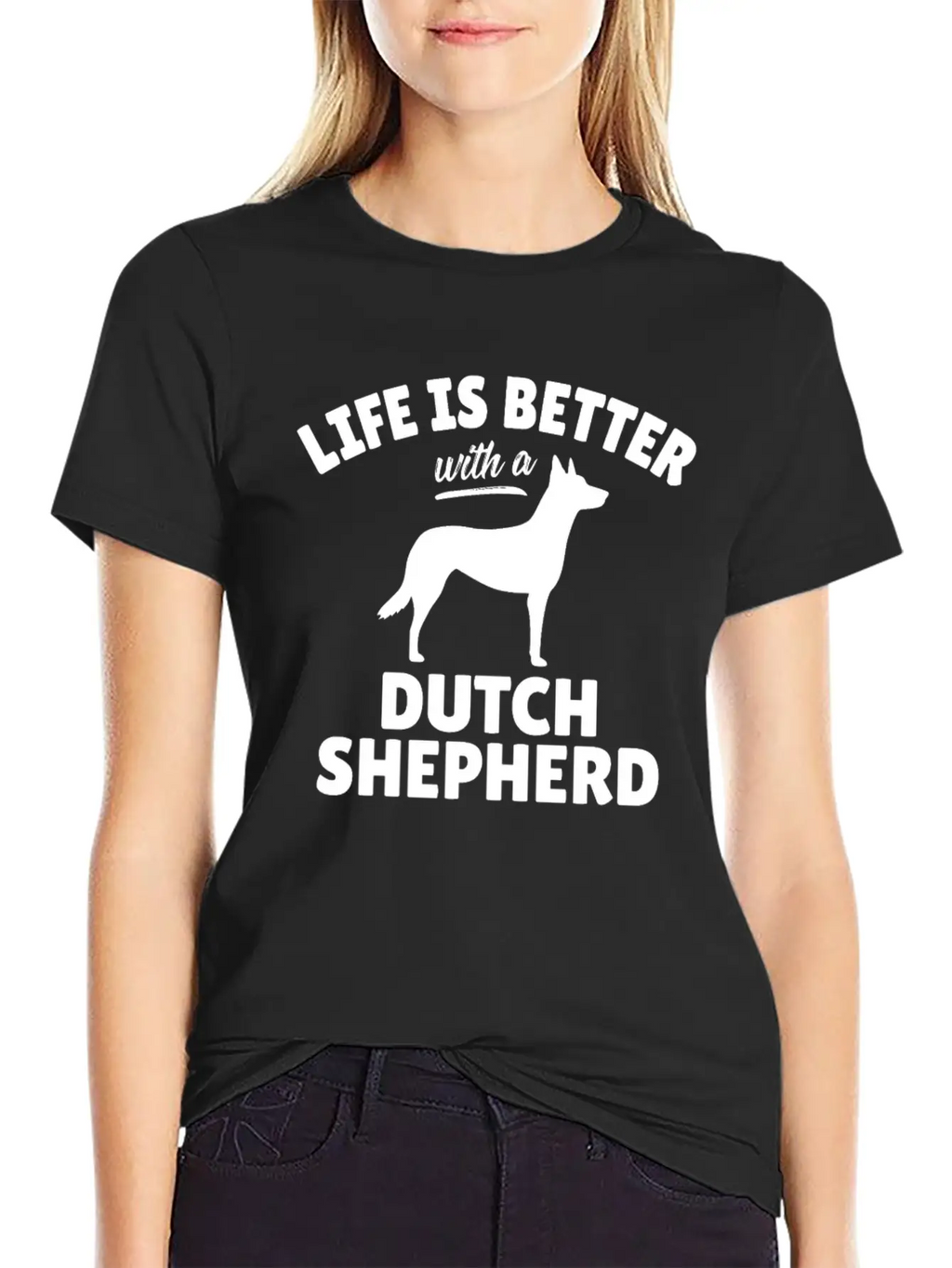 This Cool Dutch Shepherd Dog Design Is Perfect For Breathable Soft Cotton T-Shirt – Timeless Casual Look