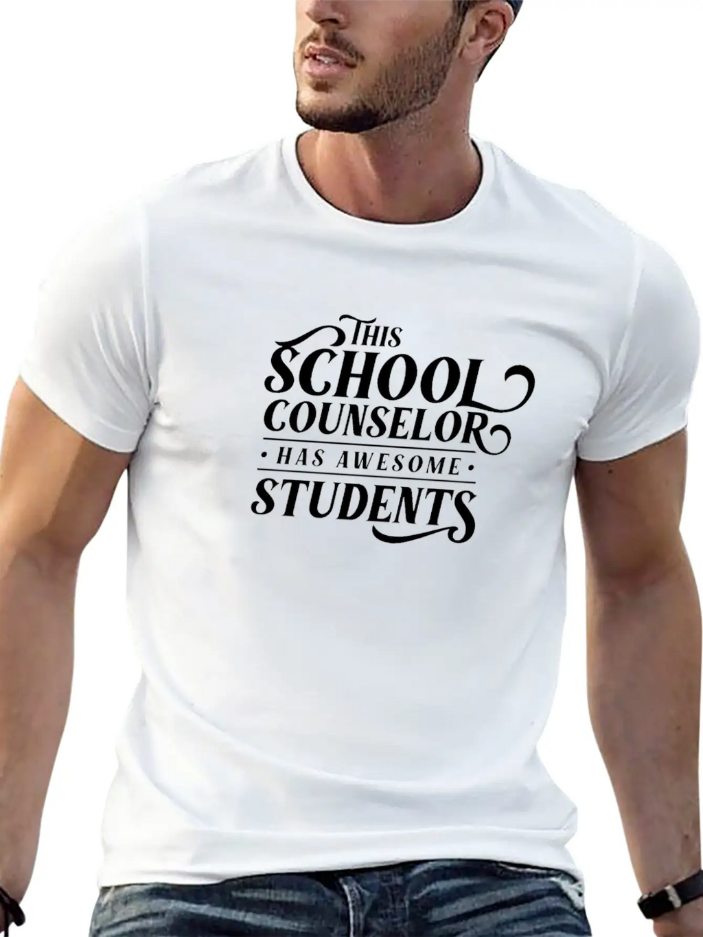 This Counselling Teacher Has Brilliant Students Classic Cotton Tee – Unisex Comfort For Any Season